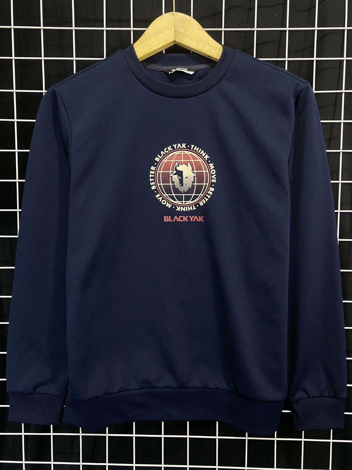 BLACKYAK BLACKYAK NAVY BLUE SWEATSHIRT CREWNECK Size US S / EU 44-46 / 1 - 1 Thumbnail