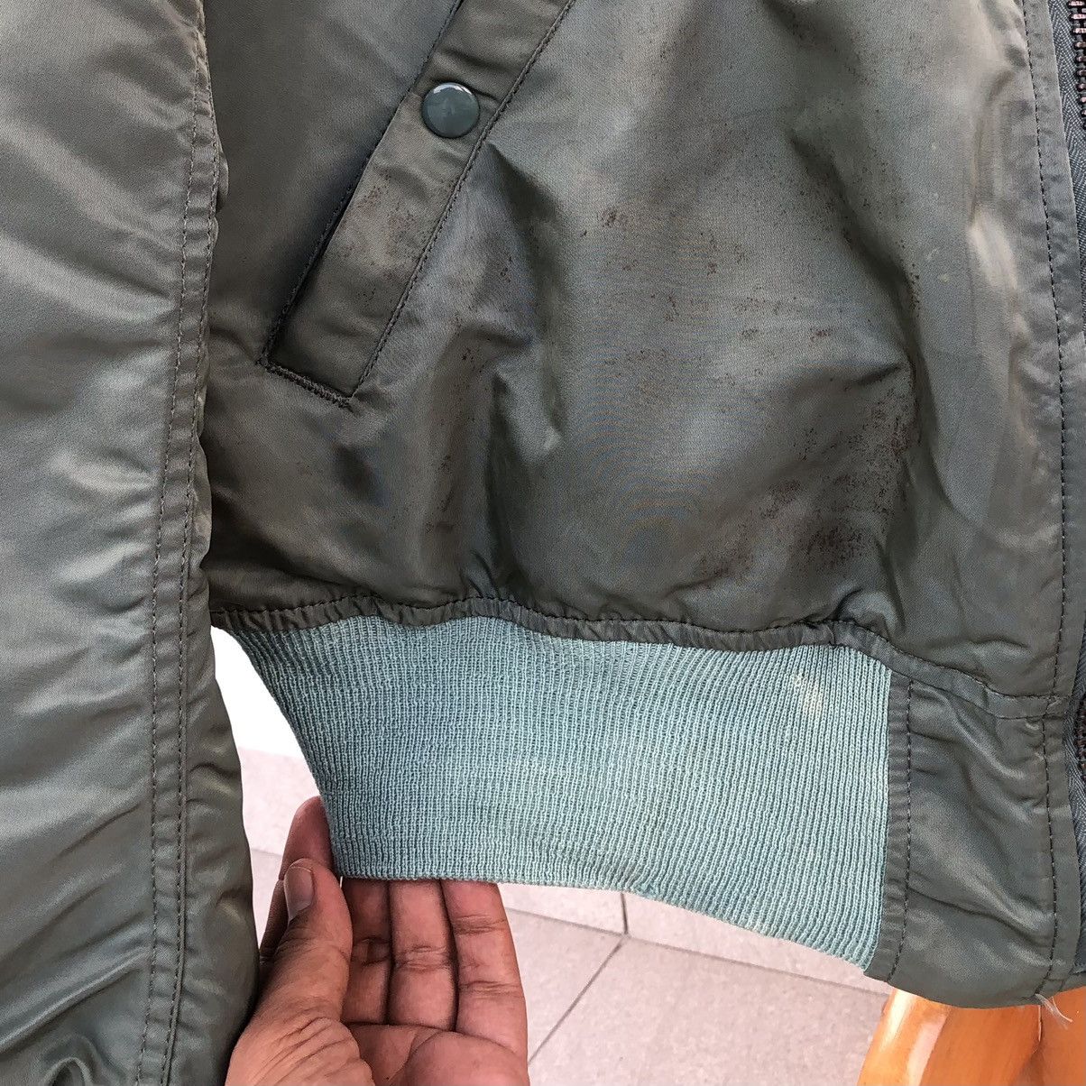 Alpha Industries Vintage Alpha Industries Intermediate Ma-1 Bomber Jacket Size US M / EU 48-50 / 2 - 15 Thumbnail