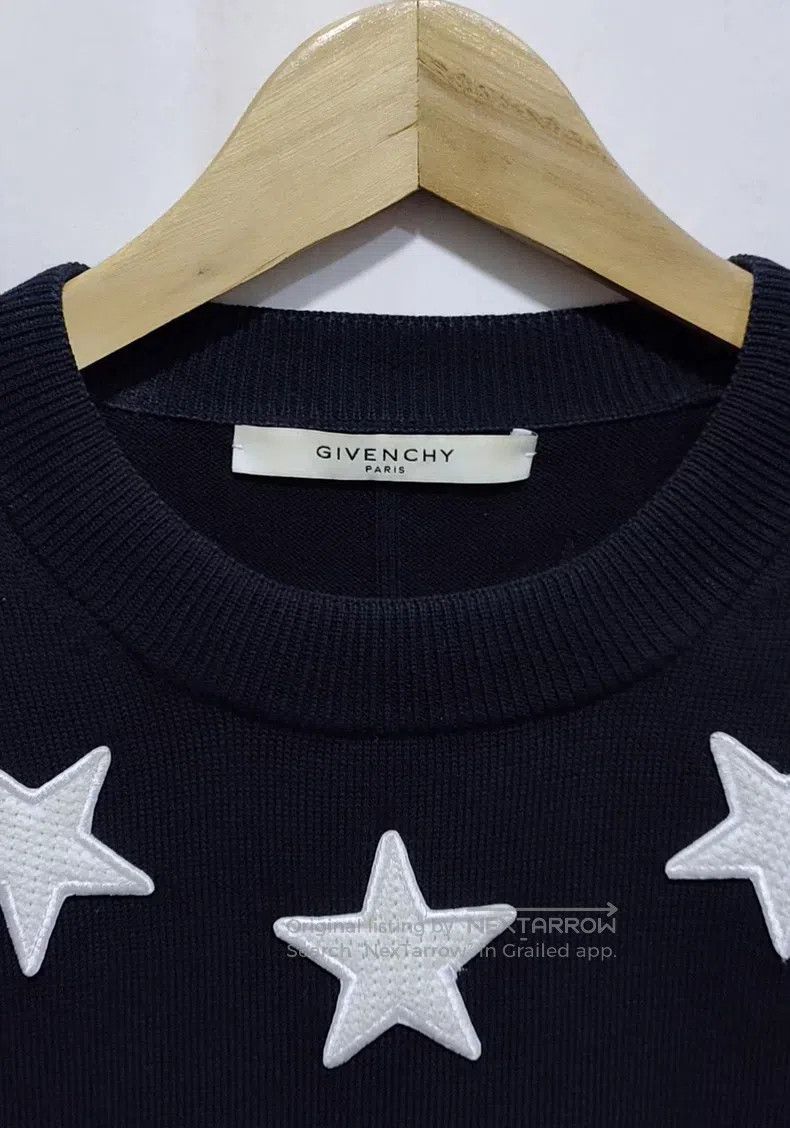 Givenchy Givenchy Star Knit Sweater Size US L / EU 52-54 / 3 - 3 Thumbnail