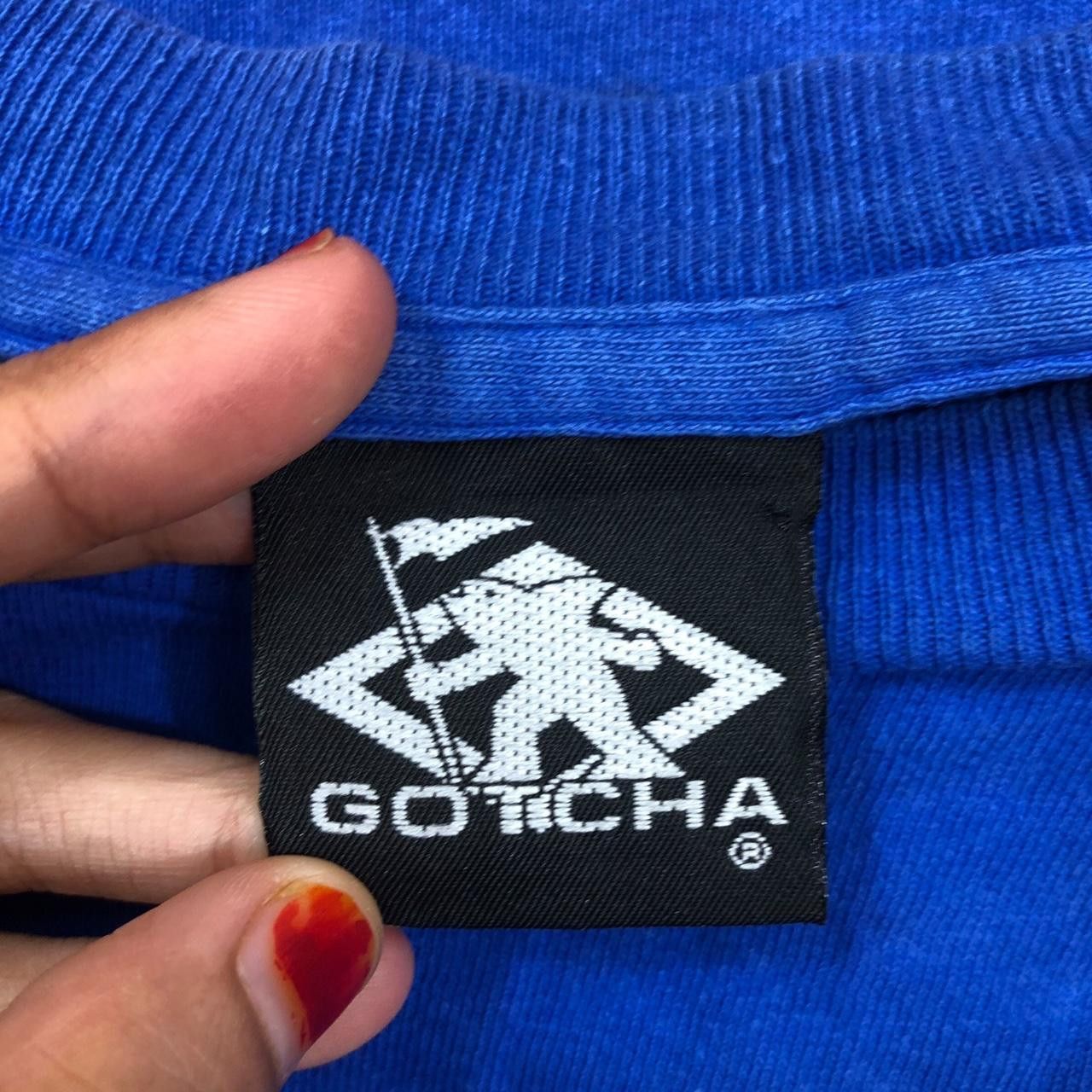 Gotcha Vintage 90’ GOTCHA SURF No Brains Hawaii USA Tee Shirt Size US M / EU 48-50 / 2 - 5 Thumbnail