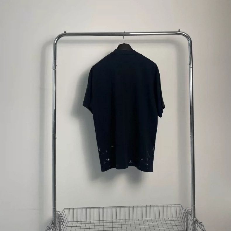 Balenciaga Balenciaga Black Rock Collection Short Sleeves Size US S / EU 44-46 / 1 - 2 Thumbnail