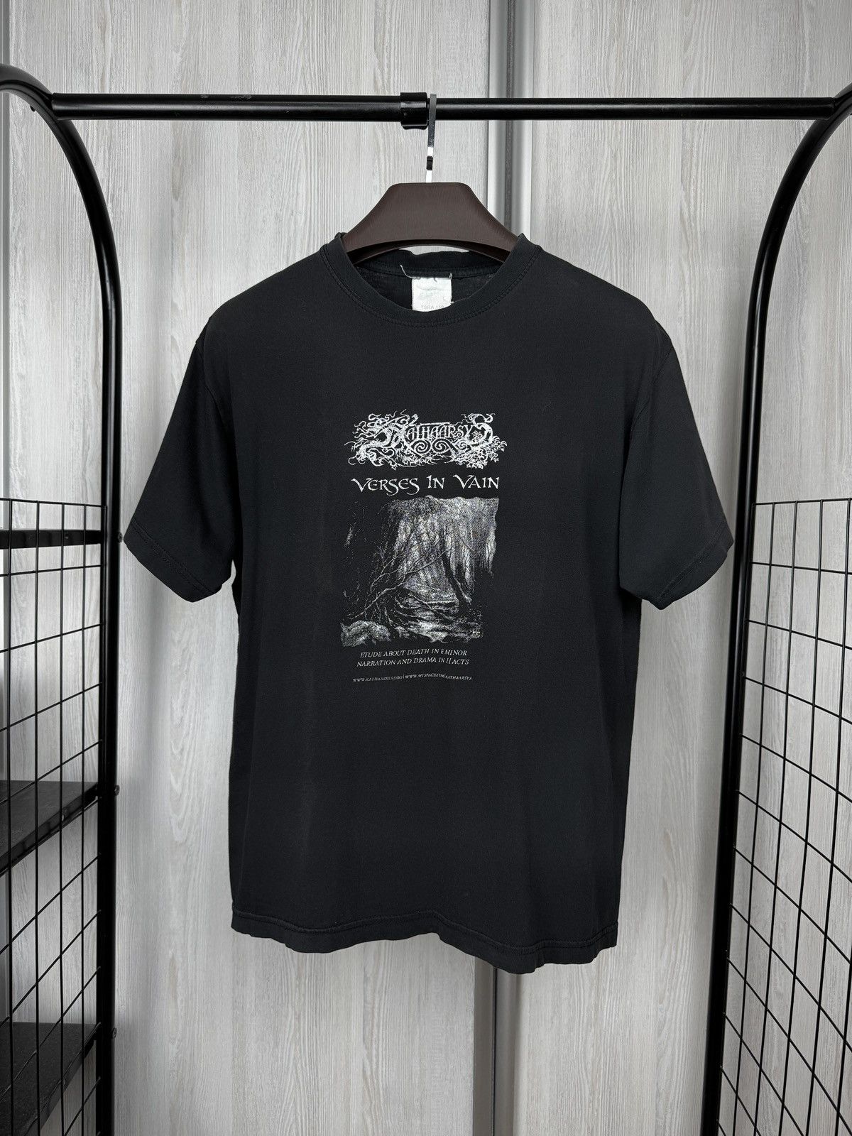 Band Tees Kathaarsys Verses in Vain World Tour 2008 band tee shirt Size US L / EU 52-54 / 3 - 1 Thumbnail