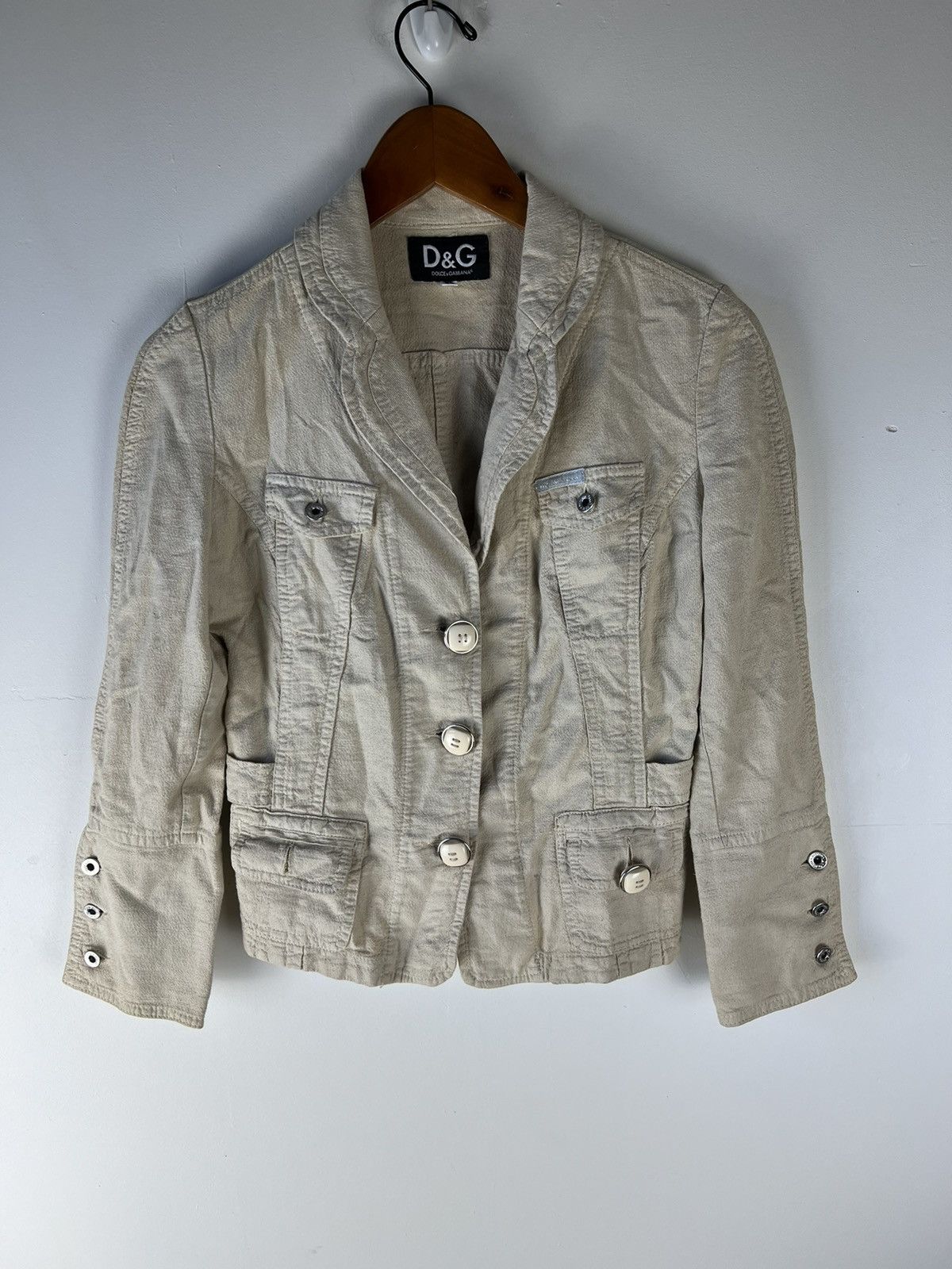 Dolce & Gabbana × Vintage Vintage Womens Dolce & Gabbana jacket Size XS / US 0-2 / IT 36-38 - 1 Thumbnail