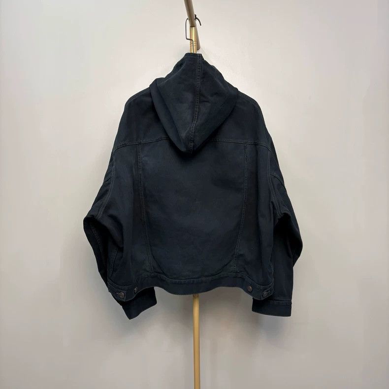 Balenciaga Balenciaga Hooded denim jacket Size US S / EU 44-46 / 1 - 2 Thumbnail