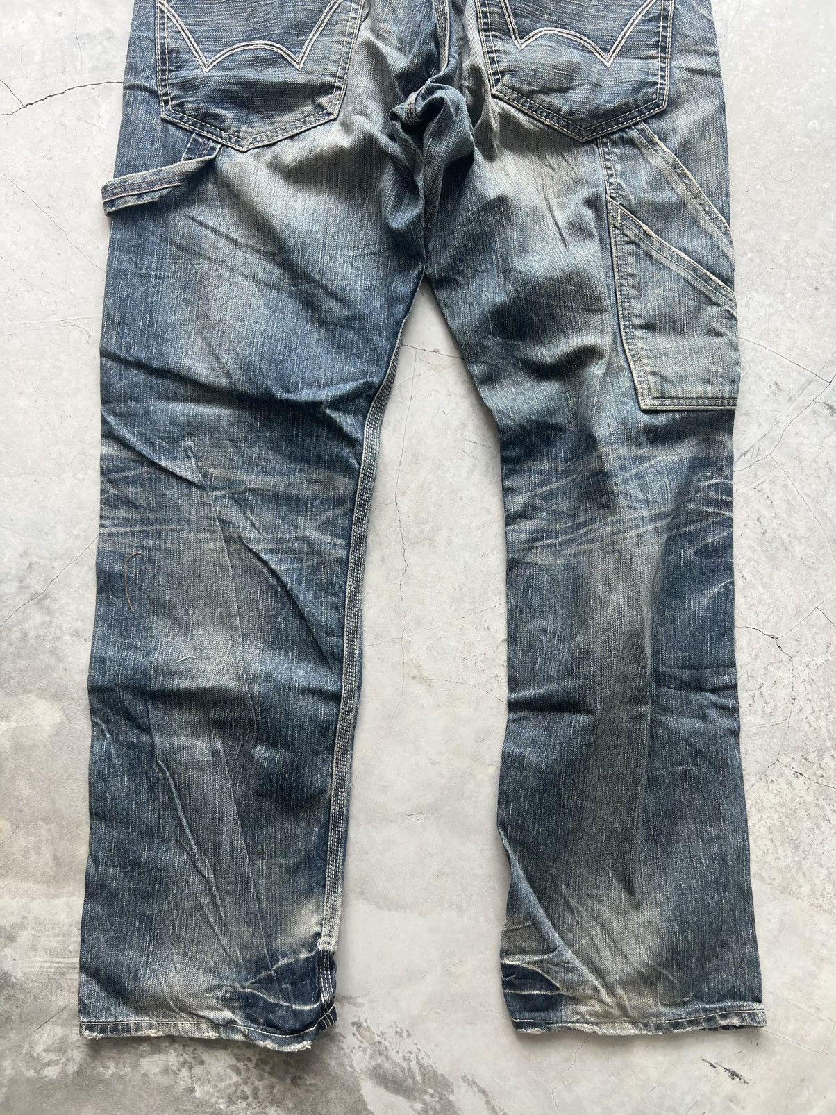 Edwin Edwin Blue Trip W30 Actual 32x31 Carpenter Jeans Size US 30 / EU 46 - 7 Thumbnail