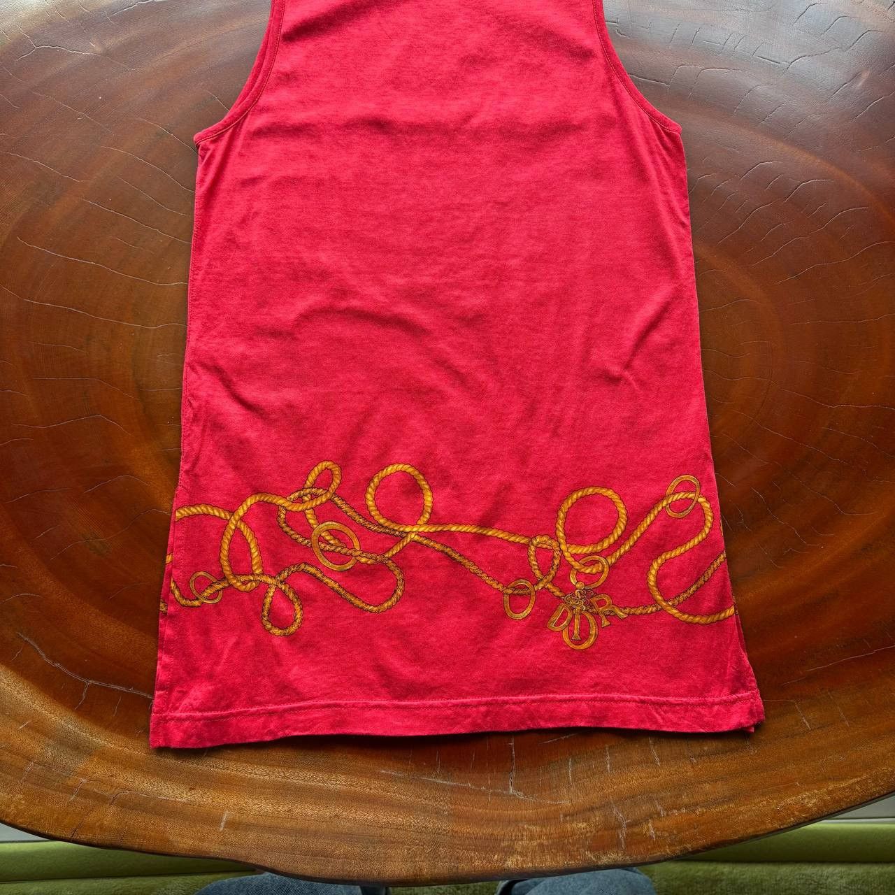 Christian Dior Monsieur Vintage Christian Dior Sports Tank Top Gold Rope Chain Size US M / EU 48-50 / 2 - 5 Thumbnail