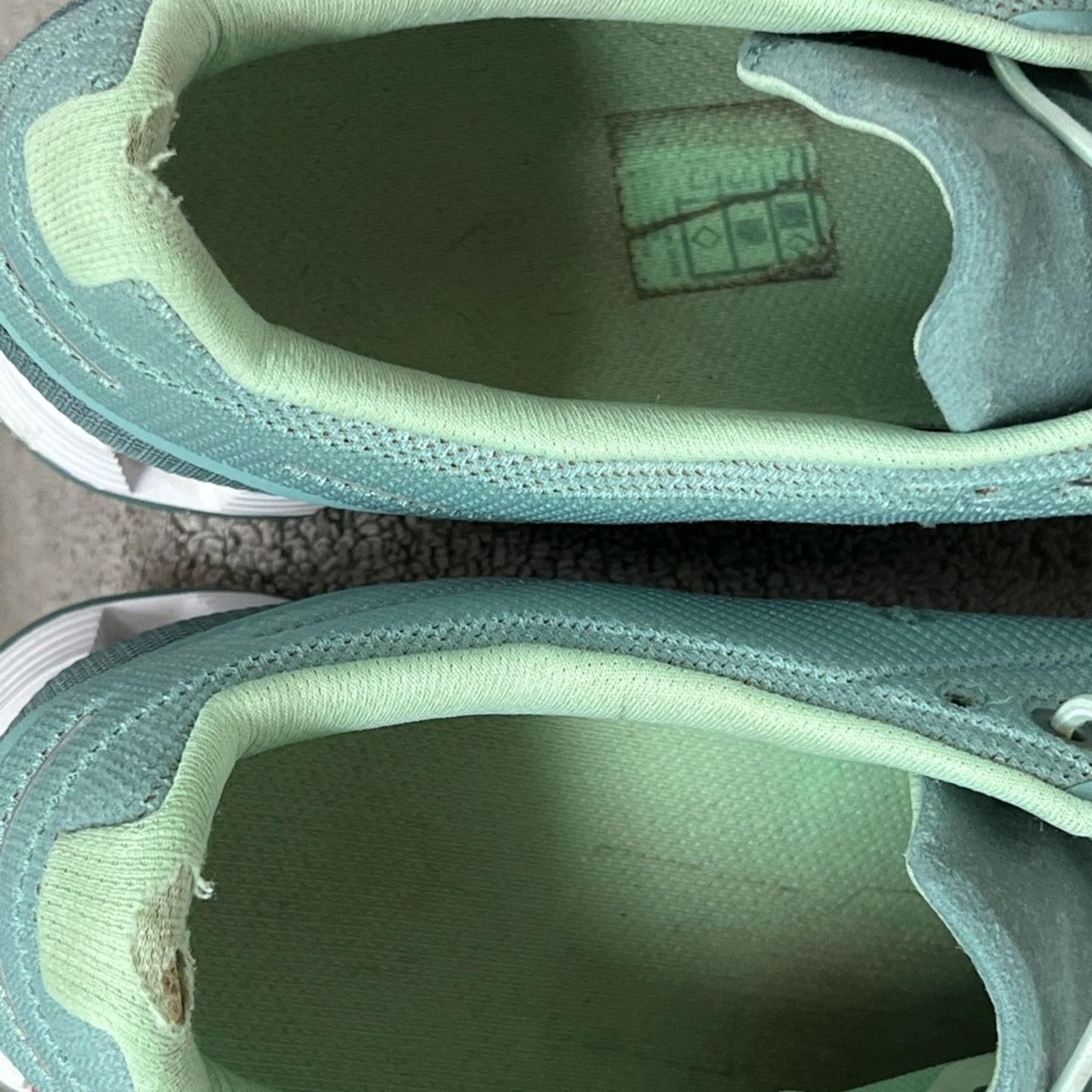 On On Cloud Tide Seafoam Lace Up Running Shoes Sneaker 9.5 Size US 9.5 / IT 39.5 - 10 Thumbnail