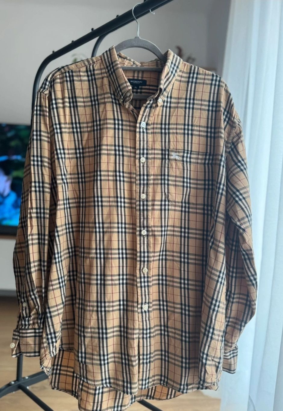 Burberry Burberry nova check vintage shirt Size US XL / EU 56 / 4 - 1 Thumbnail