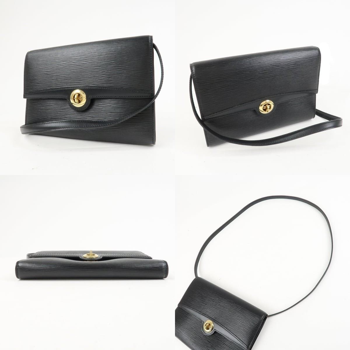 Louis Vuitton Louis Vuitton Epi Arche Shoulder Bag Black Size ONE SIZE - 3 Thumbnail