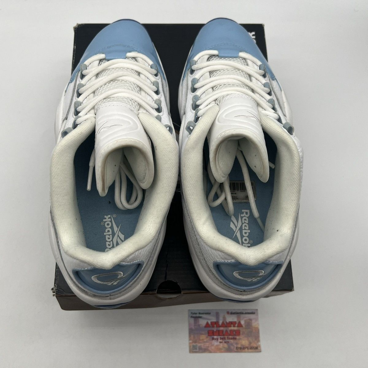 Reebok Question patent low fluid blue Size US 11 / EU 44 - 7 Thumbnail