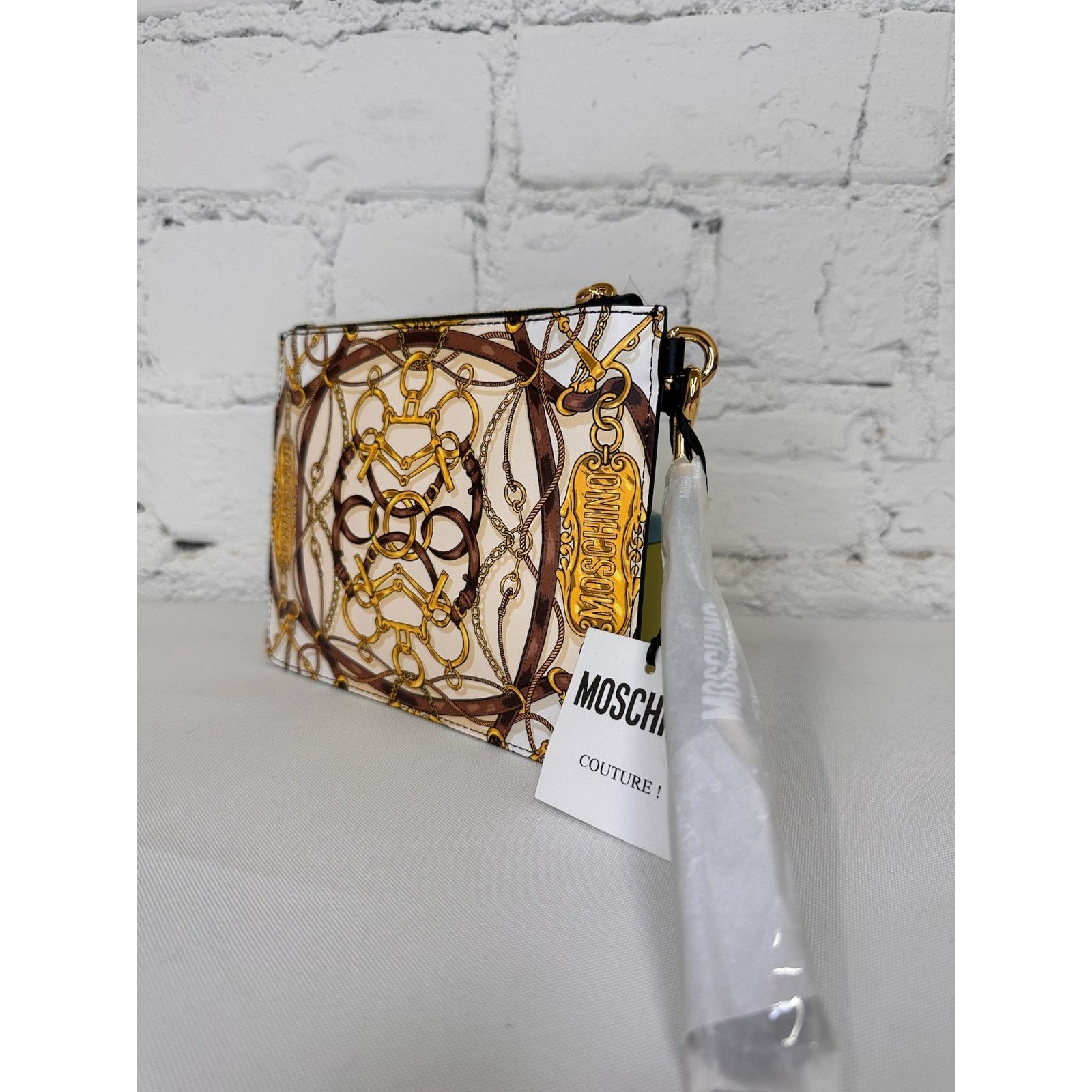 Moschino AW22 MOSCHINO Couture Jeremy Scott Teddy Bear Chains Clutch Size ONE SIZE - 16 Thumbnail