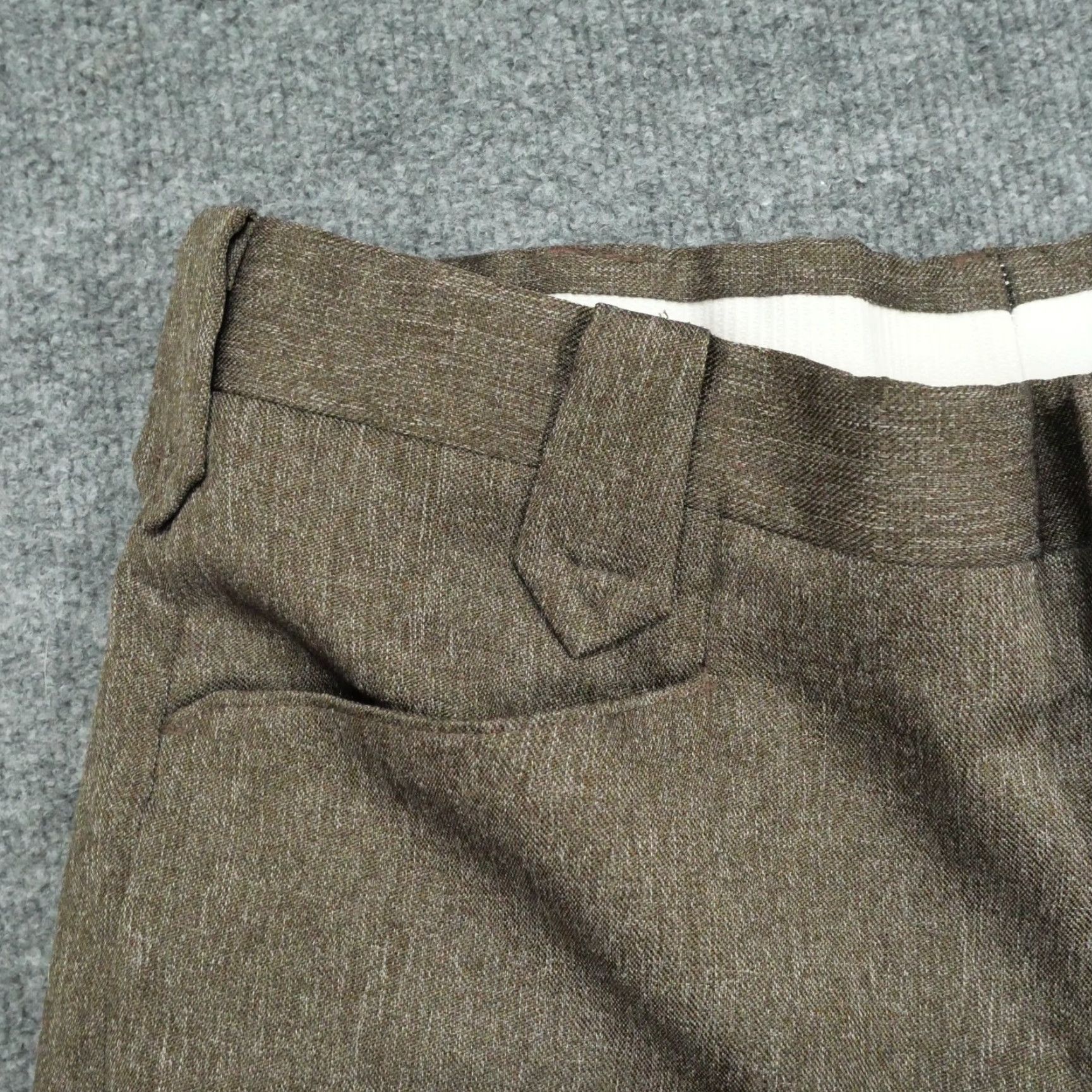 Vintage VINTAGE Circle S Pants Mens 34x29 Brown Western Chino Straight Pants Size US 34 / EU 50 - 2 Thumbnail