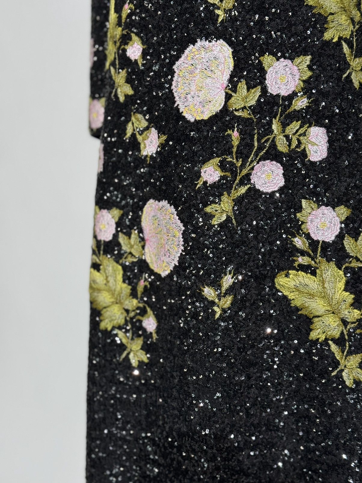 Giambattista Valli Brand New US 8 Giambattista Valli Floral Embroidered Gown Size M / US 6-8 / IT 42-44 - 3 Thumbnail
