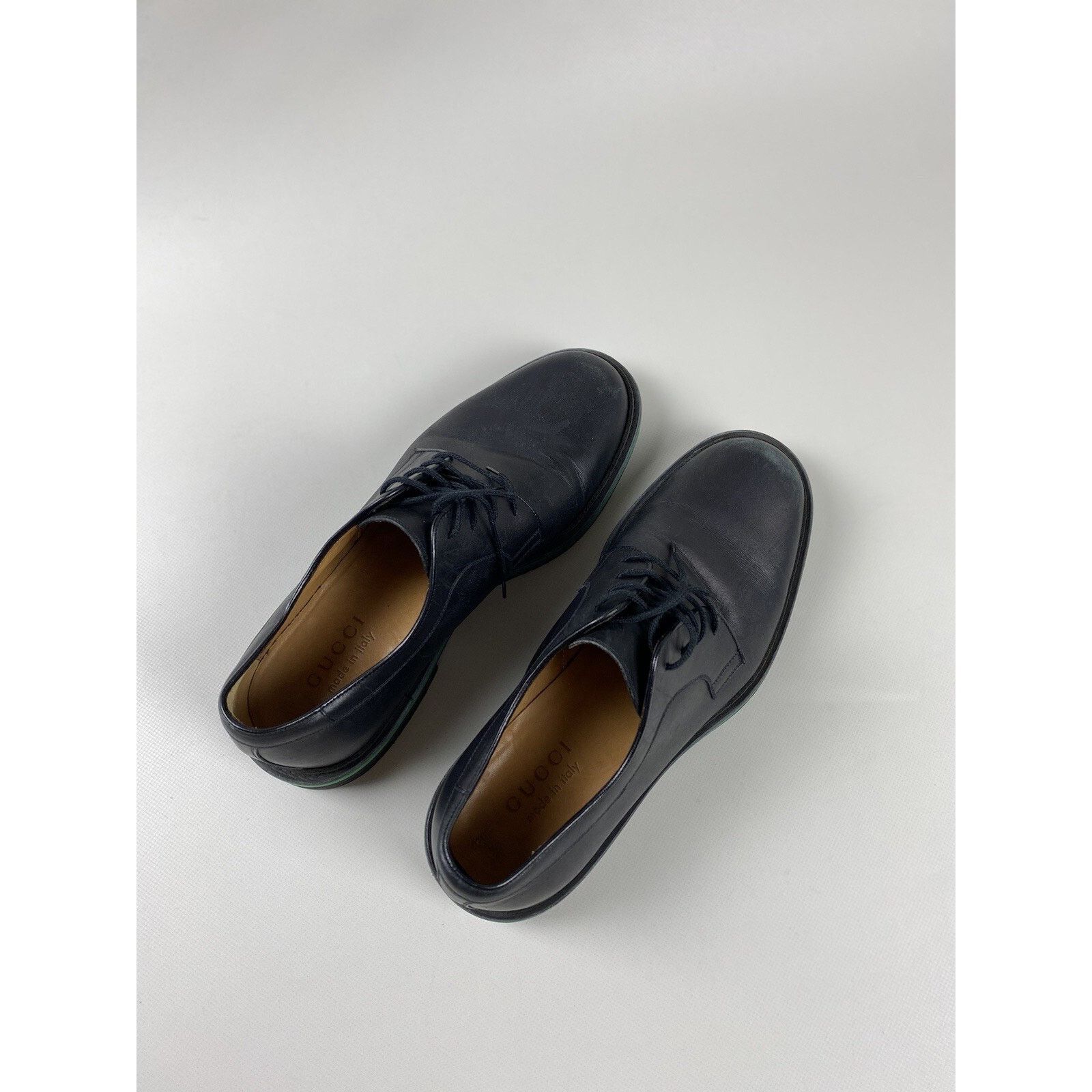 Gucci Gucci Lace Up formal leather shoes size 7 black Size US 7.5 / EU 40-41 - 22 Thumbnail