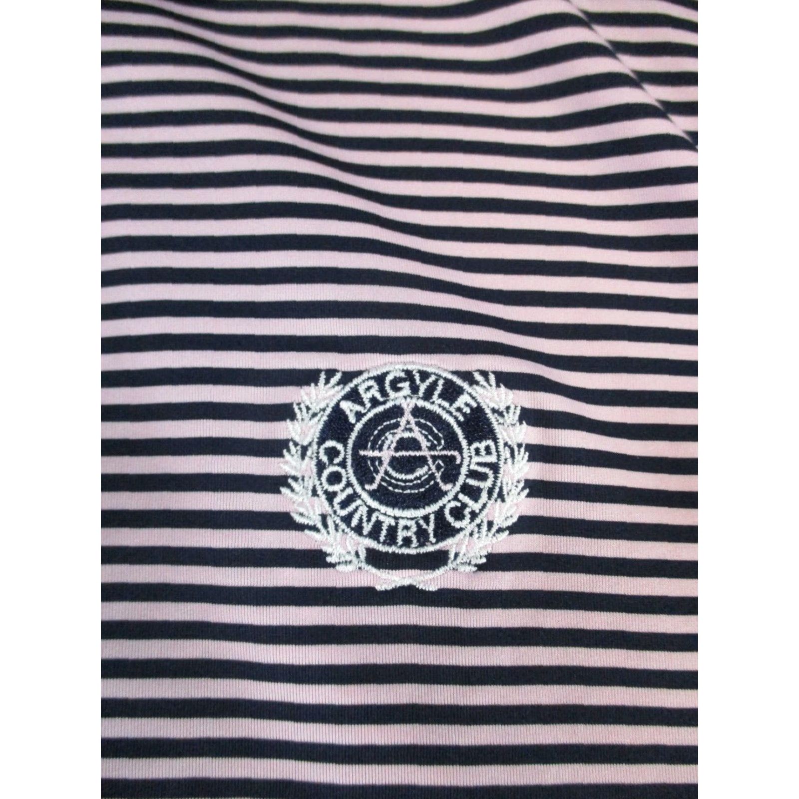 Vintage VINTAGE Foot Joy Polo Shirt Mens XL Striped Blue Golf Logo Shirt Adult XL Blue 90s Event FootJoy Mens Polo Size US XL / EU 56 / 4 - 3 Thumbnail