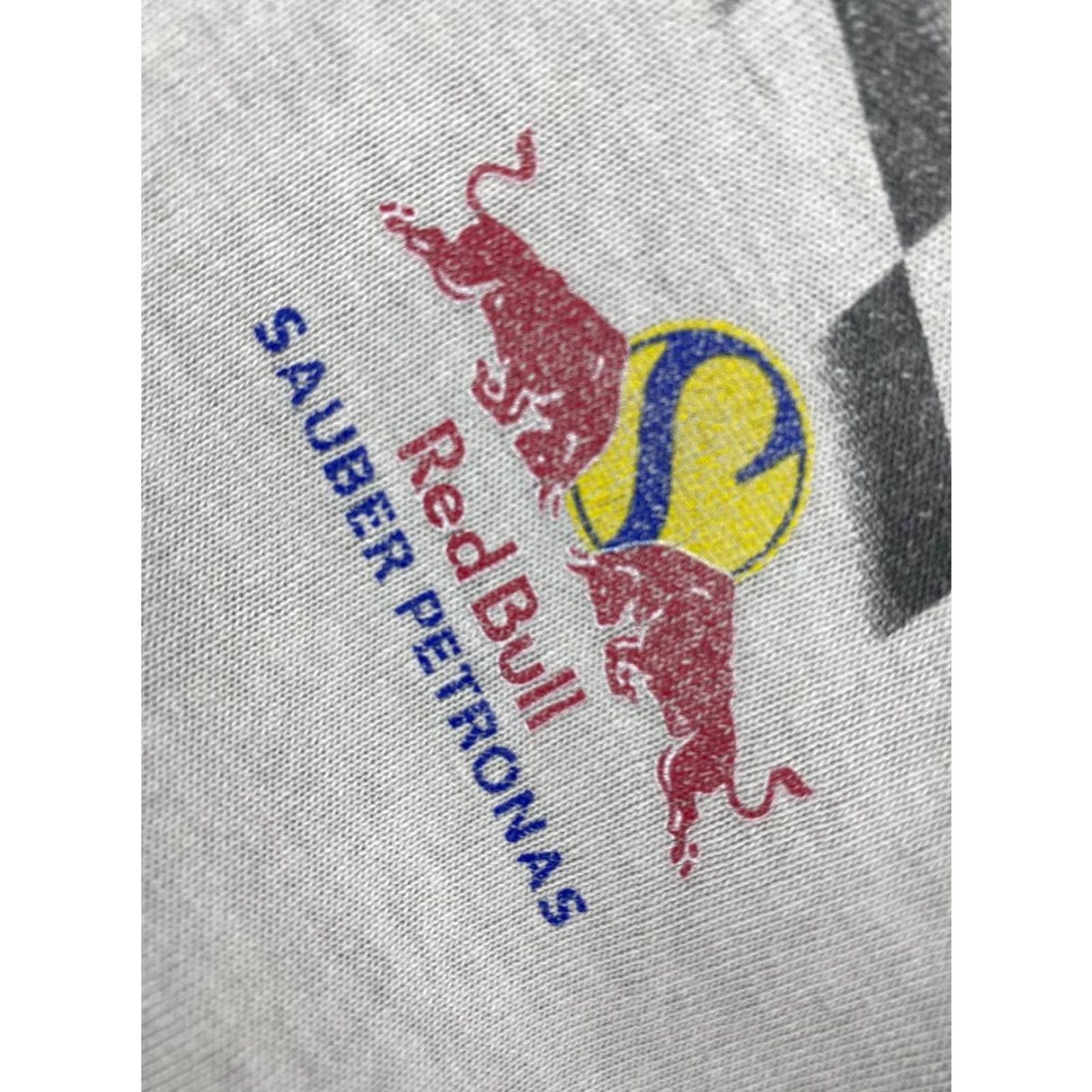 Vintage VINTAGE Red Bull Sauber Petronas F1 Racing T-Shirt Men XL White Crew Neck Short Sleeve Size US XL / EU 56 / 4 - 7 Thumbnail
