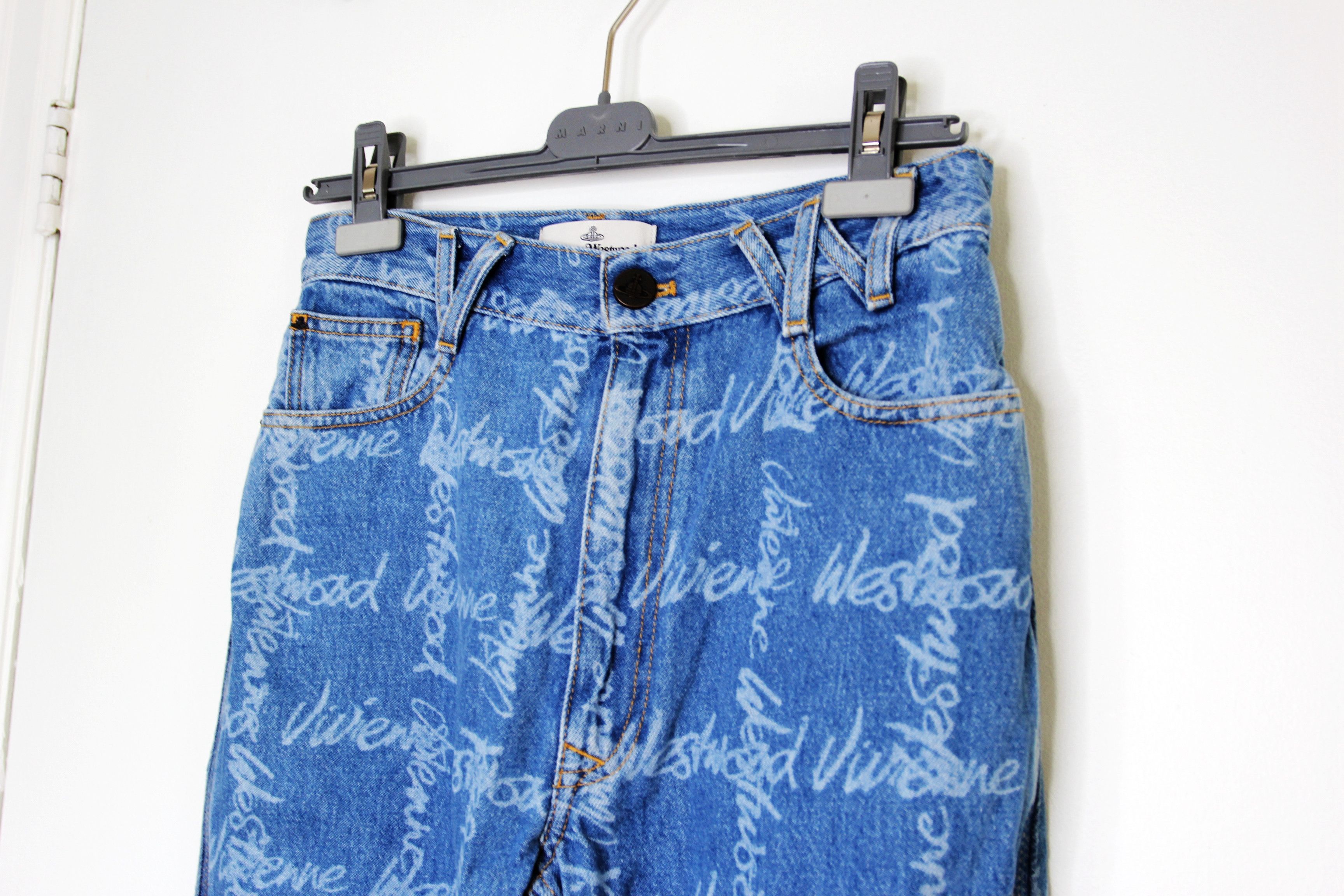 Vivienne Westwood BNWT SS25 VIVIENNE WESTWOOD RAY 5 POCKET JEANS 28 Size 28" / US 6 / IT 42 - 4 Thumbnail
