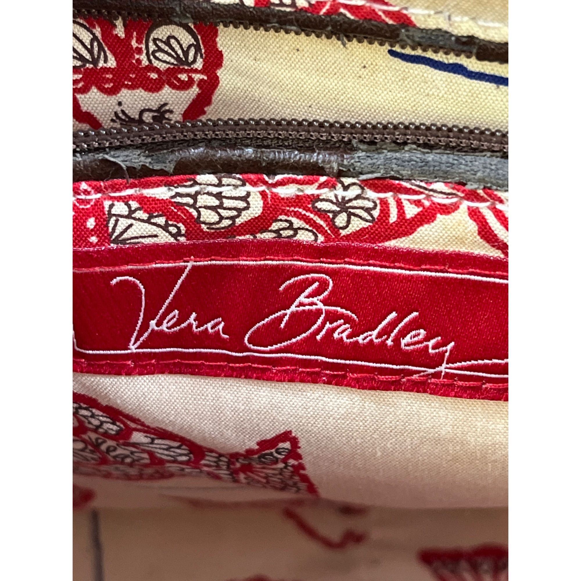 Vera Bradley Vera Bradley Women's Red Striped Purse/Crossbody SKU 5675 Size ONE SIZE - 5 Thumbnail
