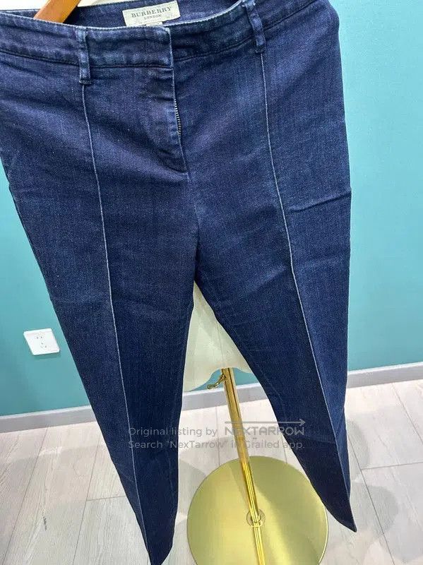 Burberry Burberry Women’s Denim Pants in Blue. Size 24" / US 00 / IT 34 - 4 Thumbnail