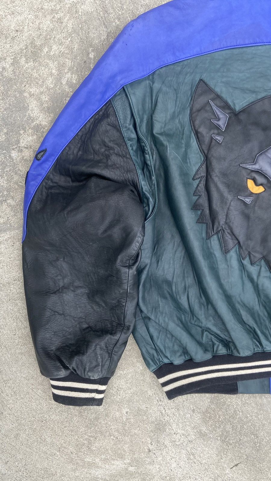 Michael Hoban 🟤Vintage American Basic Leather Jacket Like Michael Hoban🟤 Size US L / EU 52-54 / 3 - 14 Thumbnail