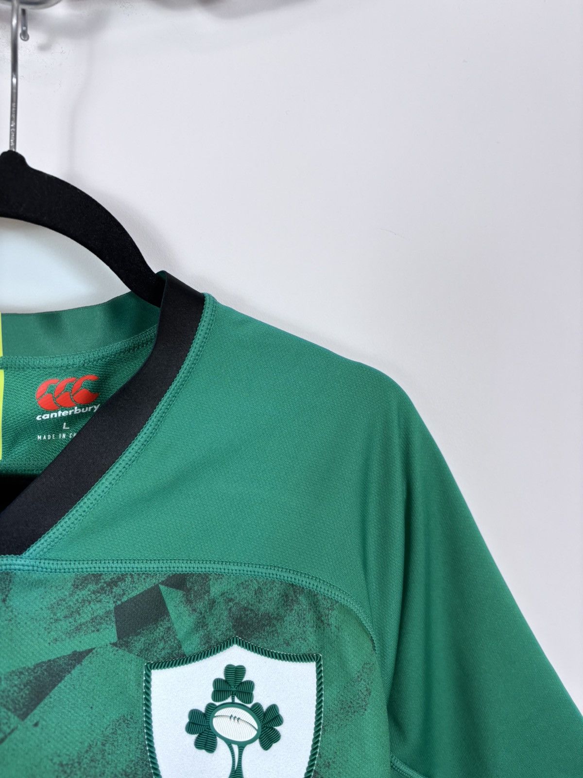 Canterbury of New Zealand Canterbury Ireland Rugby Union IRFU 2020/21 Jersey Shirt Size US L / EU 52-54 / 3 - 12 Thumbnail