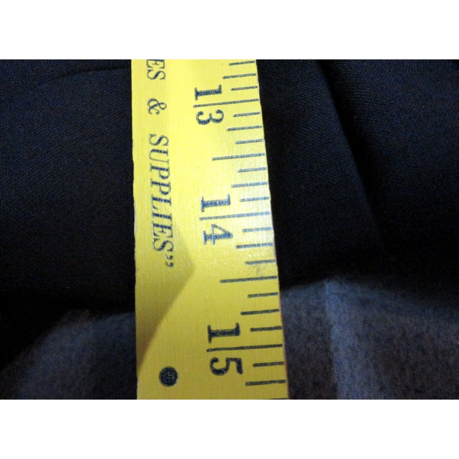Hart Schaffner Marx Final Answer: Hart Schaffner Marx Dress Pants Mens 34x31 Black Wool Pleated Formal Business Size US 34 / EU 50 - 5 Thumbnail