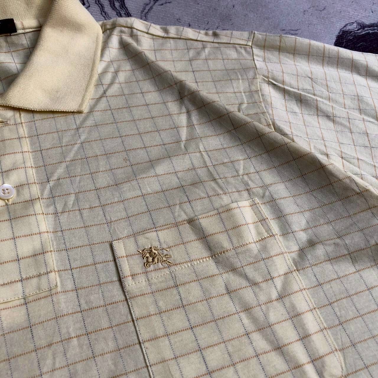 Burberry Burberry London Vintage Checked Polo Shirt Size US L / EU 52-54 / 3 - 3 Thumbnail