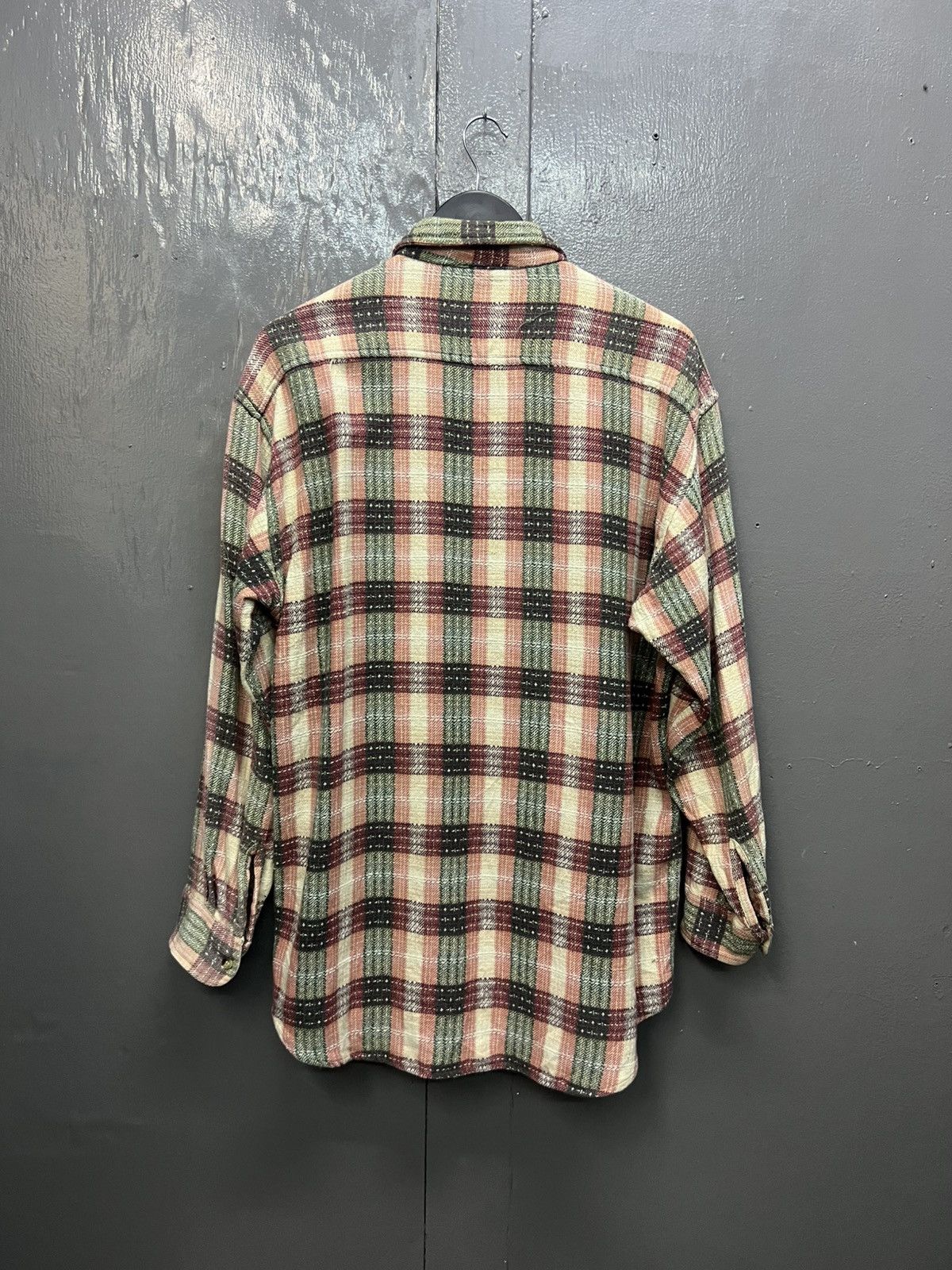 Vintage Wrangler Trail Flannel Shirt Size US L / EU 52-54 / 3 - 4 Thumbnail