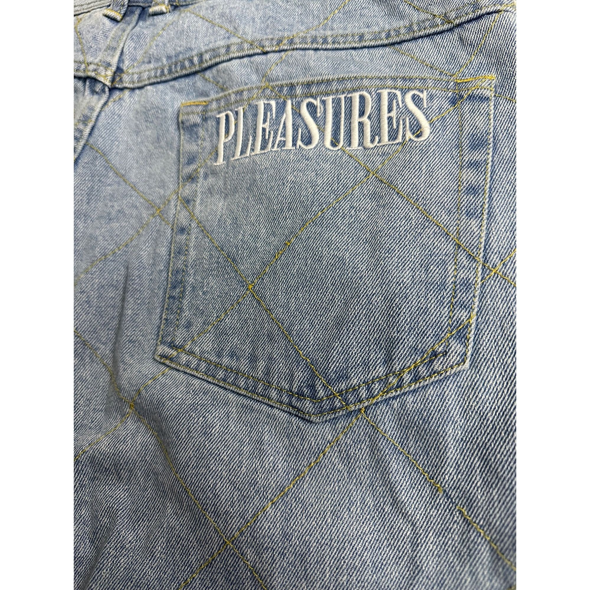 Pleasures Pleasures Denim Pants Size US 34 / EU 50 - 9 Thumbnail