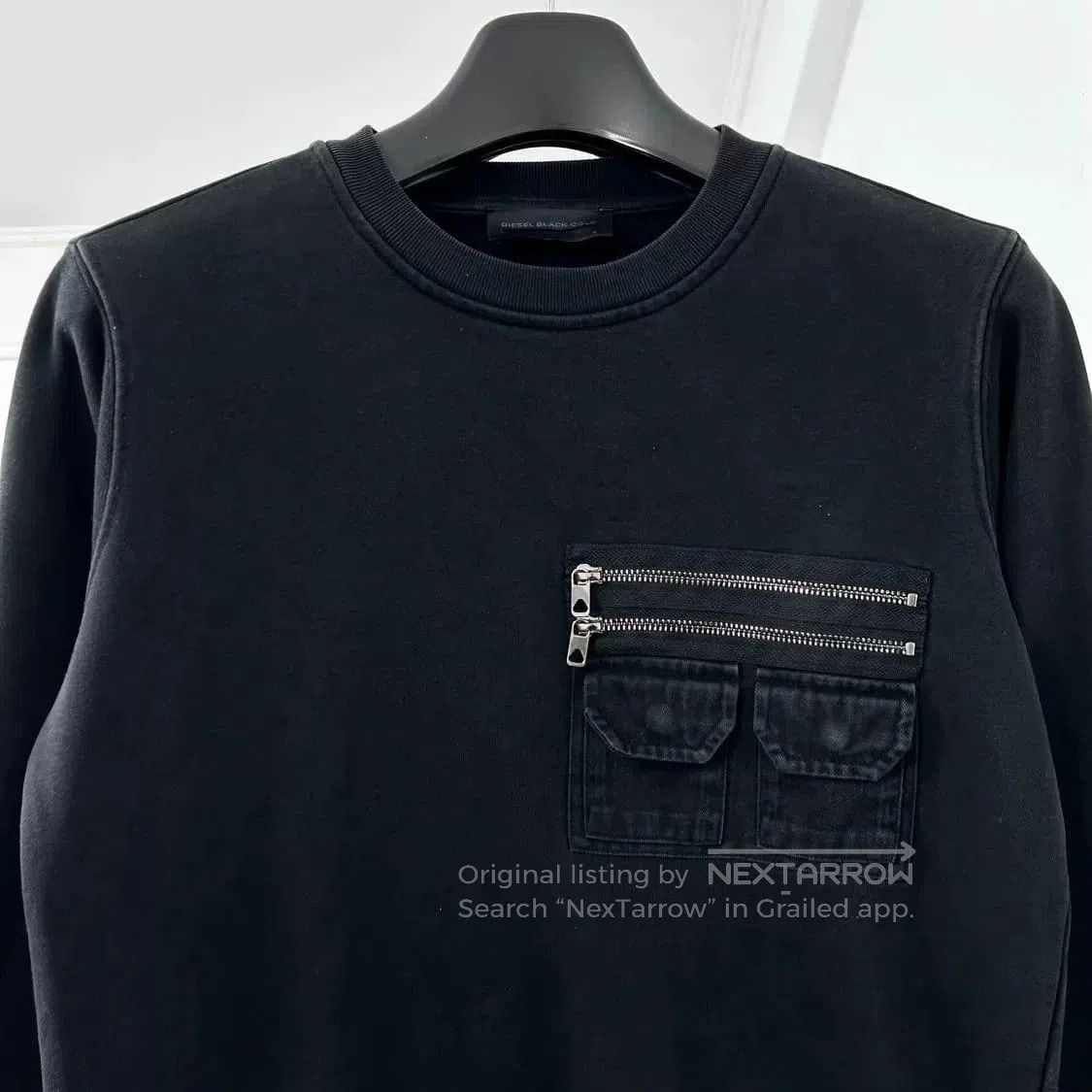Diesel Black Gold Diesel Vintage Cargo Sweatshirt. Size US M / EU 48-50 / 2 - 2 Thumbnail