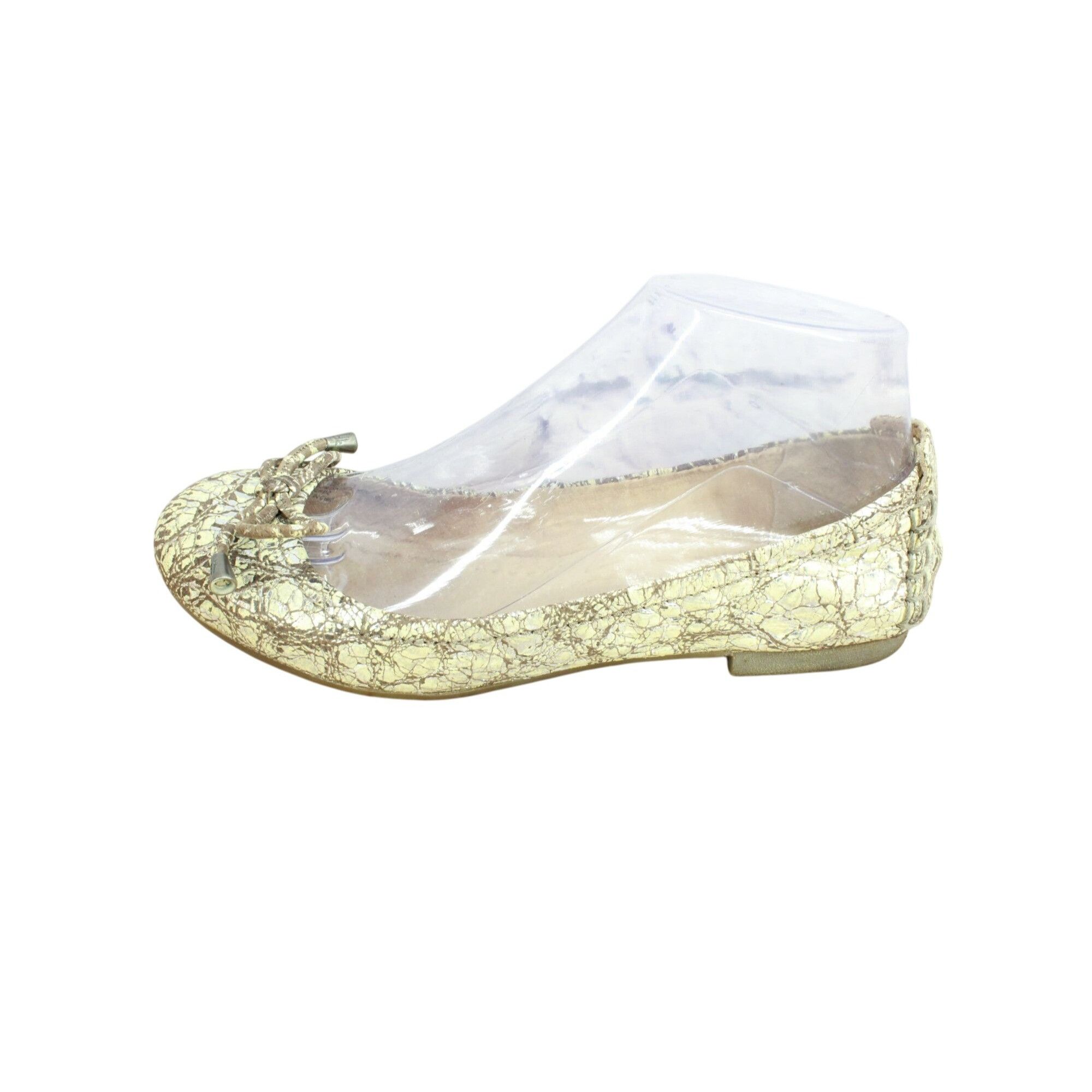 Frye Frye Carson Collapsible Ballet Marble Crackle Leather6 M Size US 6 / IT 36 - 1 Thumbnail