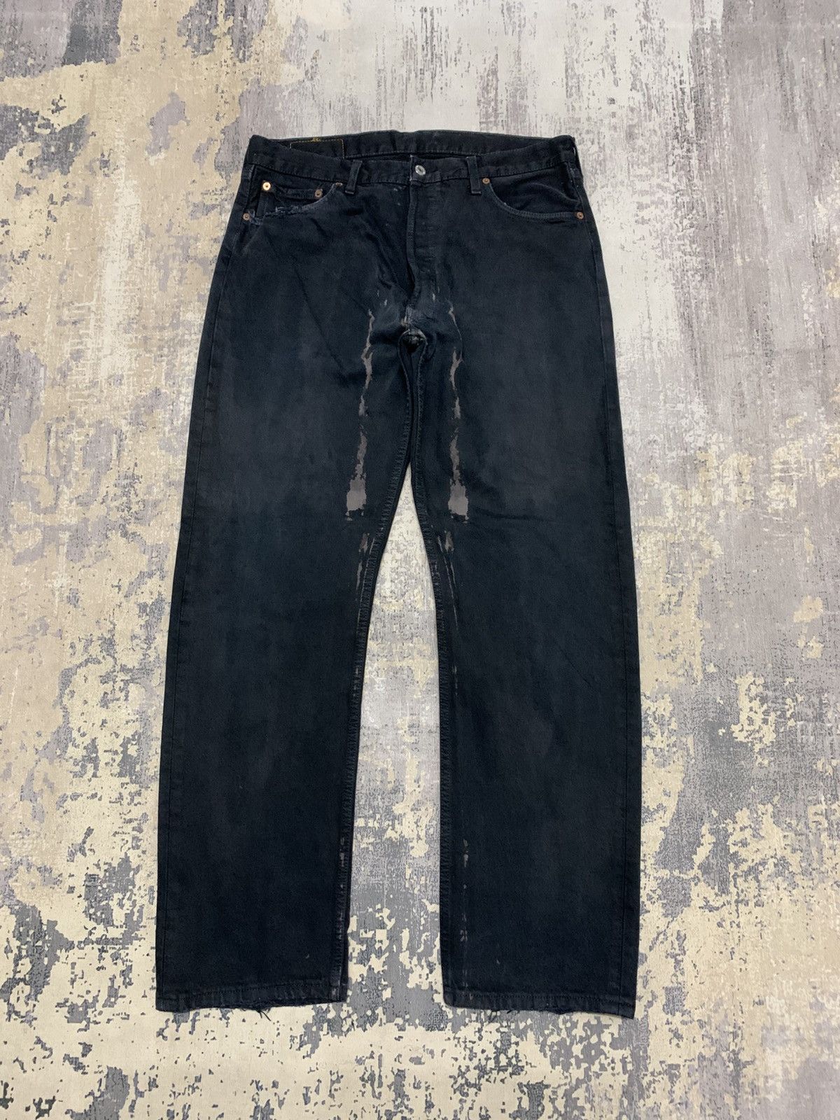 Levi's Vintage 501 Levi’s jeans black wash W32x34 Size US 35 - 1 Thumbnail