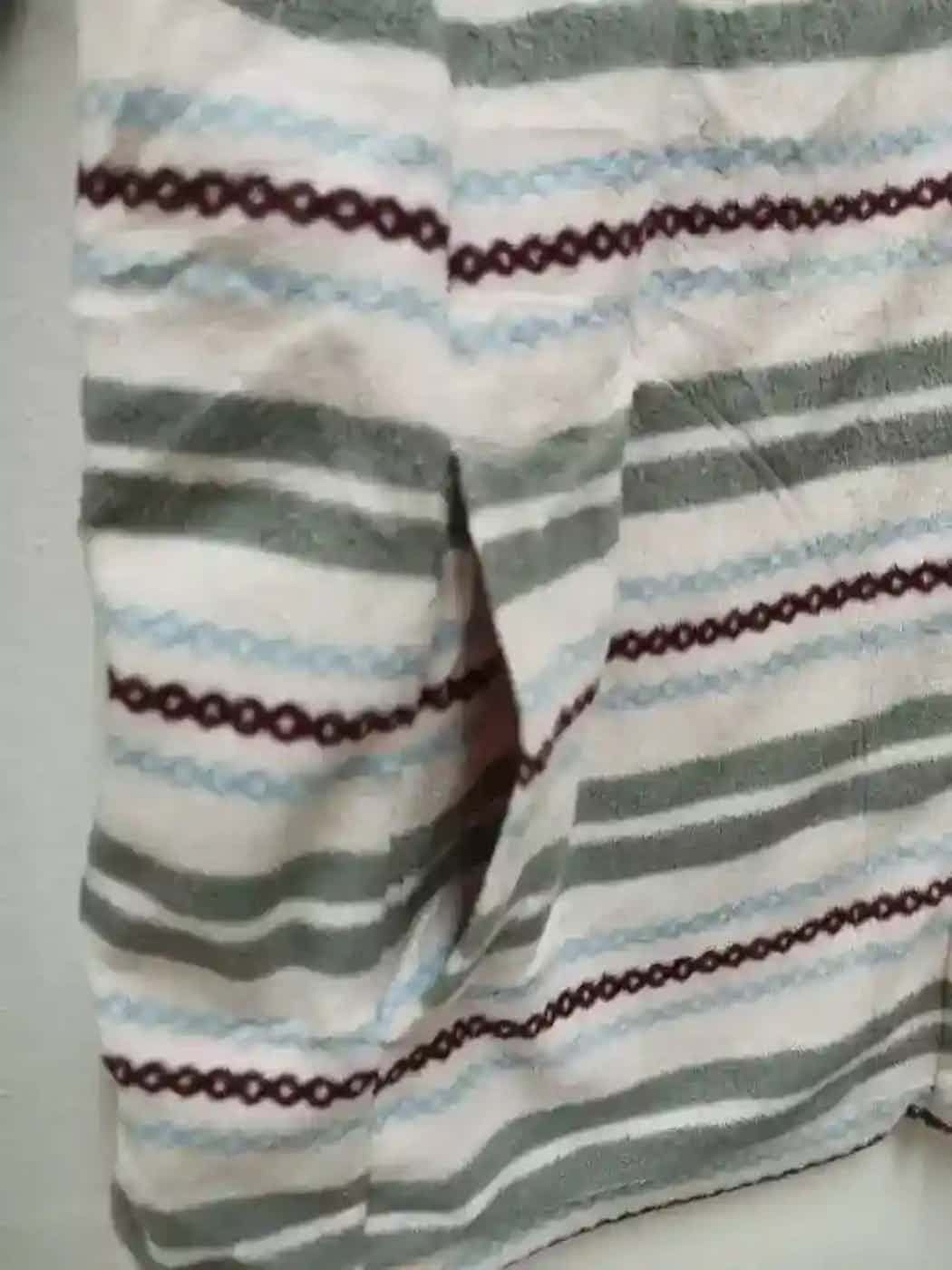 Japanese Brand Vintage Multicoloured Stripe Sweatshirt Size US M / EU 48-50 / 2 - 2 Thumbnail