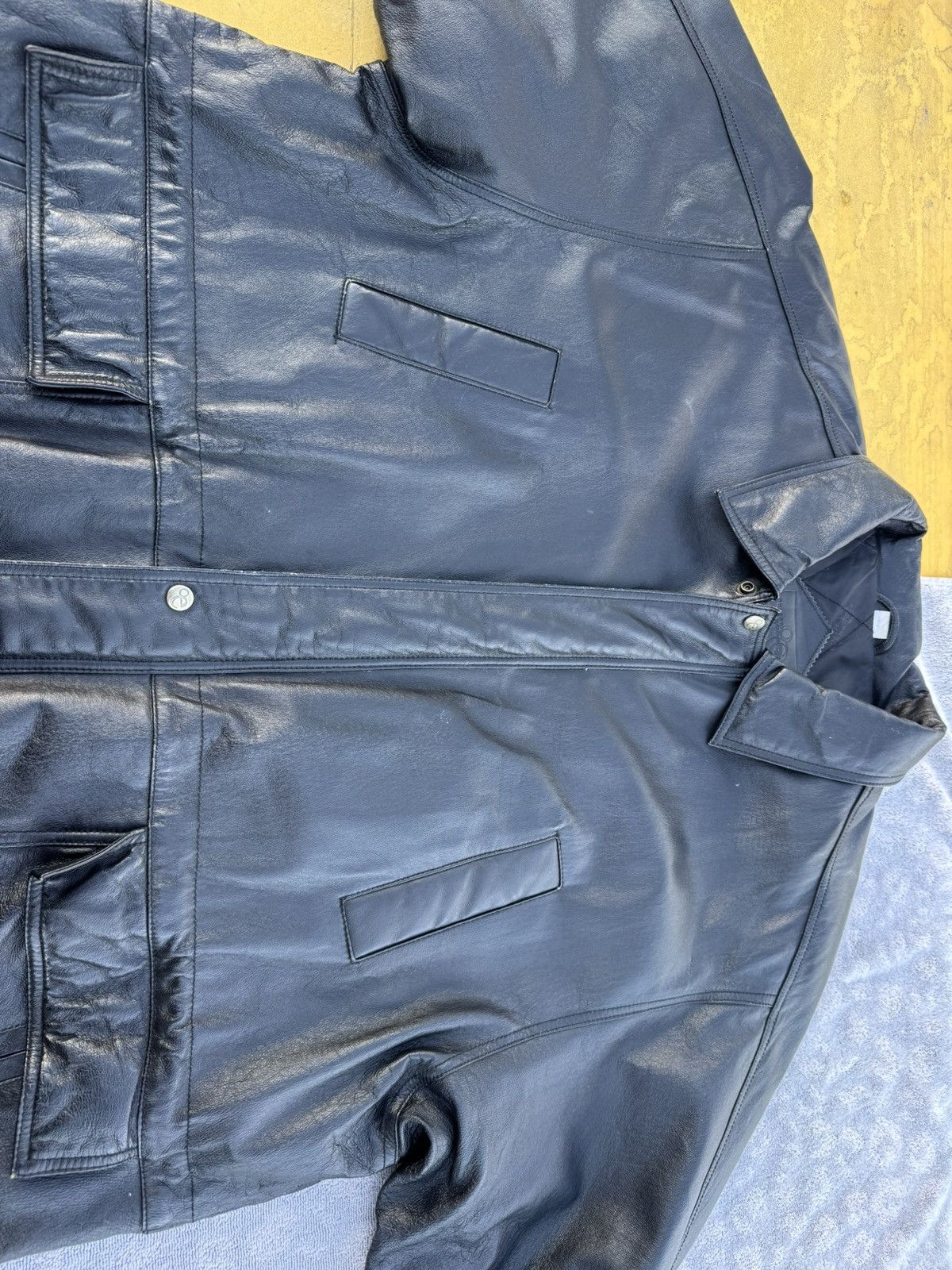Other Vintage Leather Outdoor Exchange Jacket Size US XXL / EU 58 / 5 - 2 Thumbnail