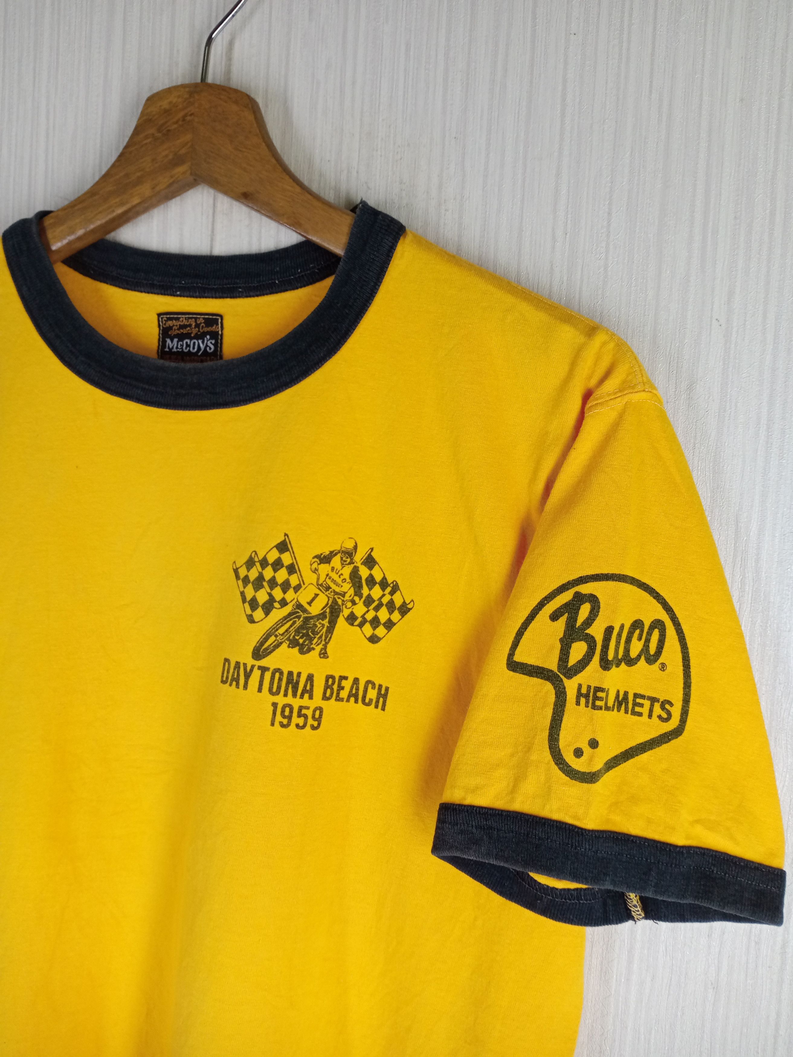 The Real McCoy's Rare Vintage The Real McCoy's Daytona Beach Motorcycle Races Size US M / EU 48-50 / 2 - 4 Thumbnail