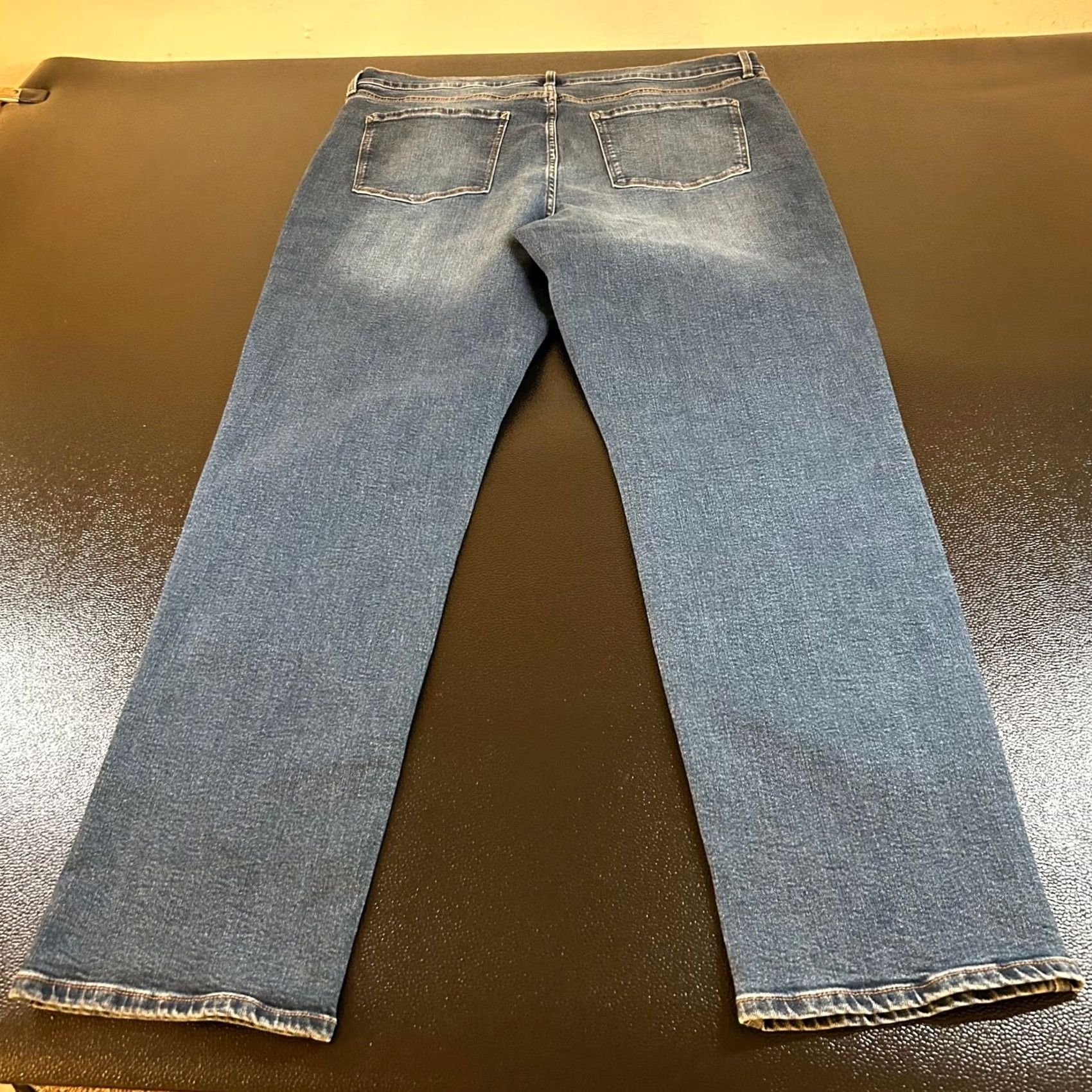 Vintage VINTAGE ANA High Rise Straight Jeans Embellished Rhinestone Denim Pants Womens 18 NWT Size 40" / US 18 - 6 Thumbnail