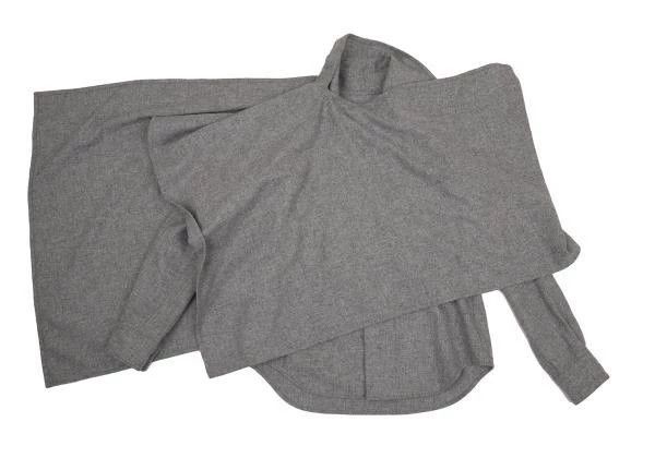 Comme des Garcons Comme Des Garcons Grey Retro Fake Two-Piece Design Top Size XS / US 0-2 / IT 36-38 - 5 Thumbnail