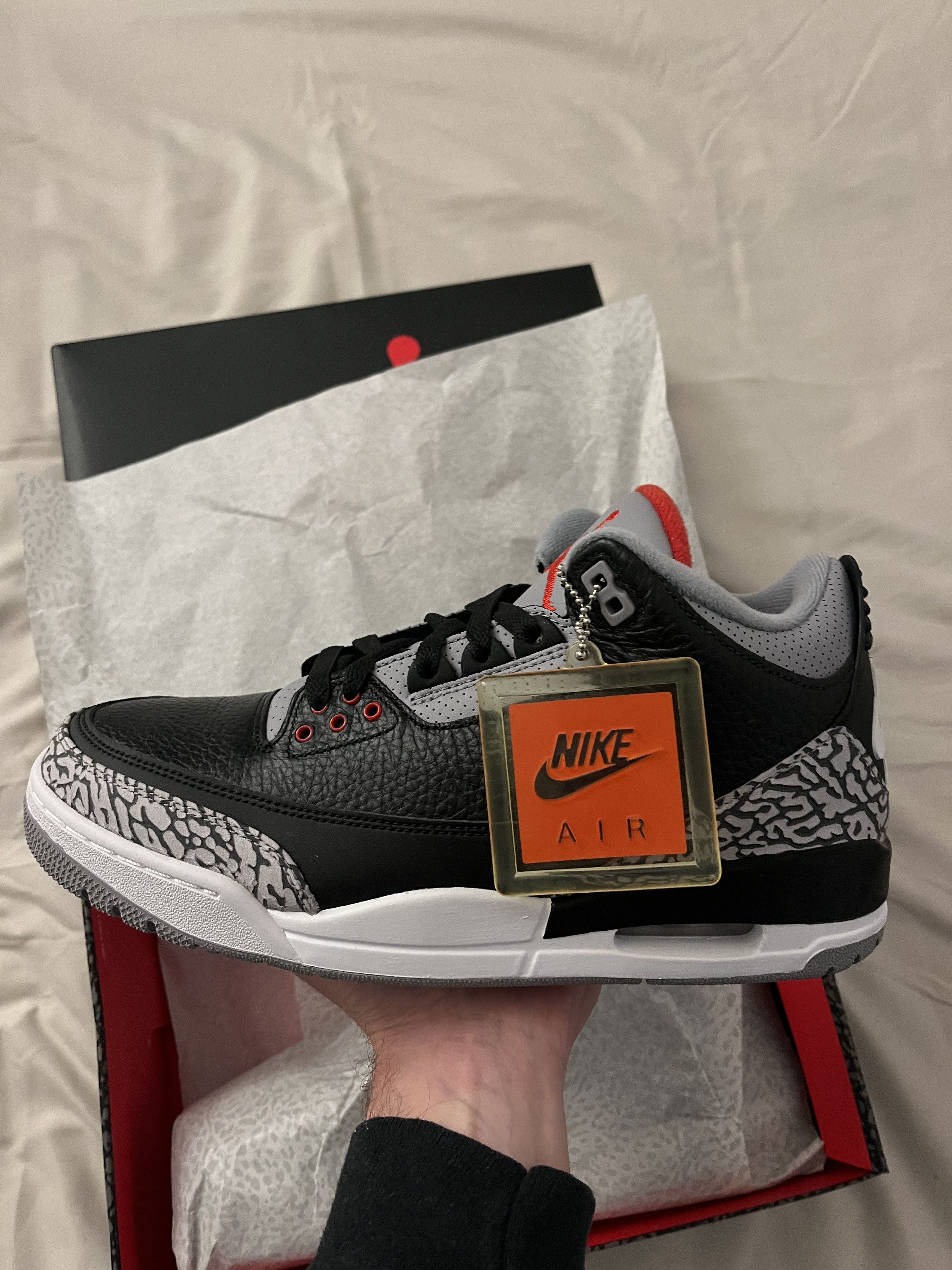 Jordan Brand AIR JORDAN 3 RETRO OG Size US 9.5 / EU 42-43 - 1 Thumbnail