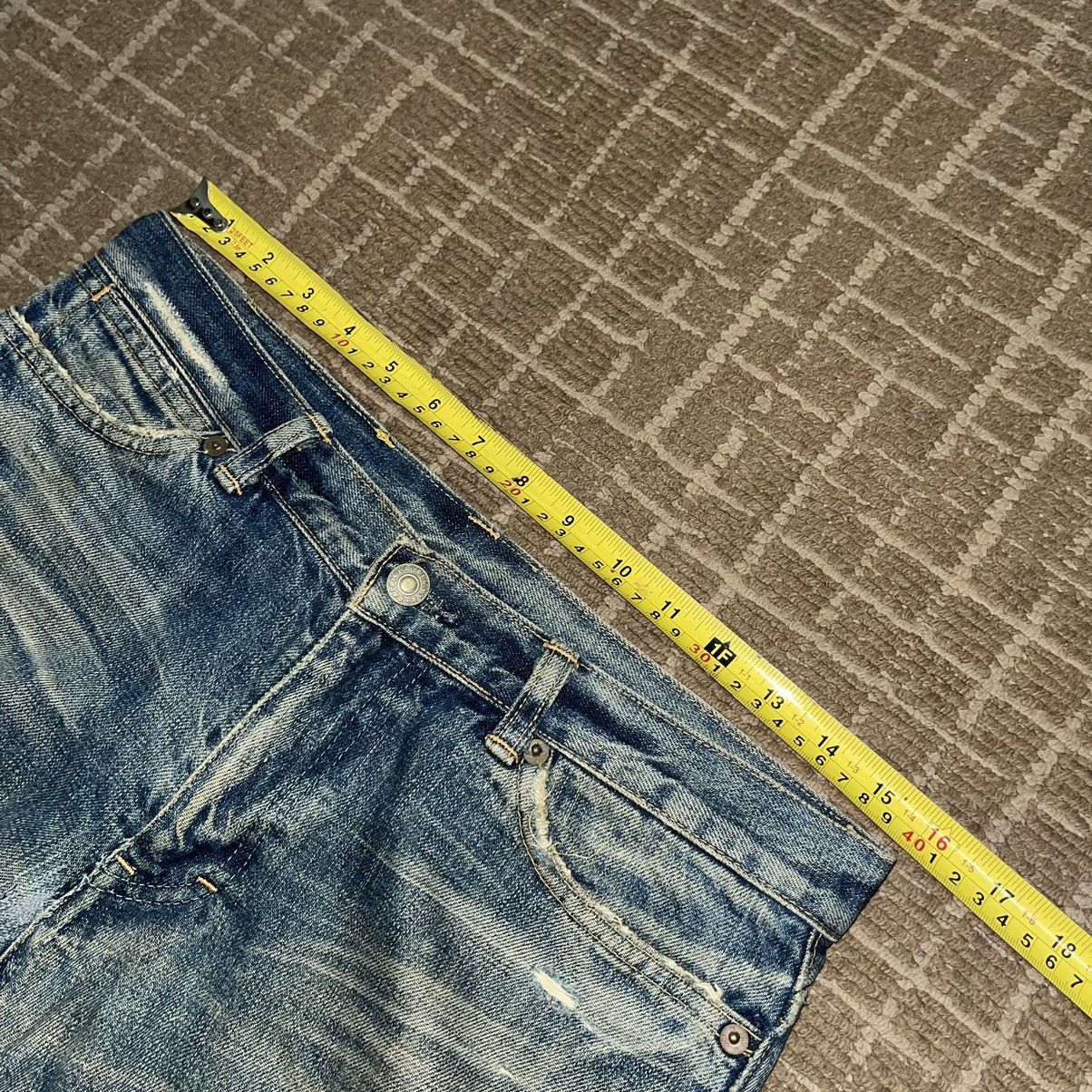 Polo Ralph Lauren × RRL Ralph Lauren × Ralph Lauren RRL Selvedge Redline Washed Vintage 1980 Denim Jeans Size US 30 / EU 46 - 8 Thumbnail