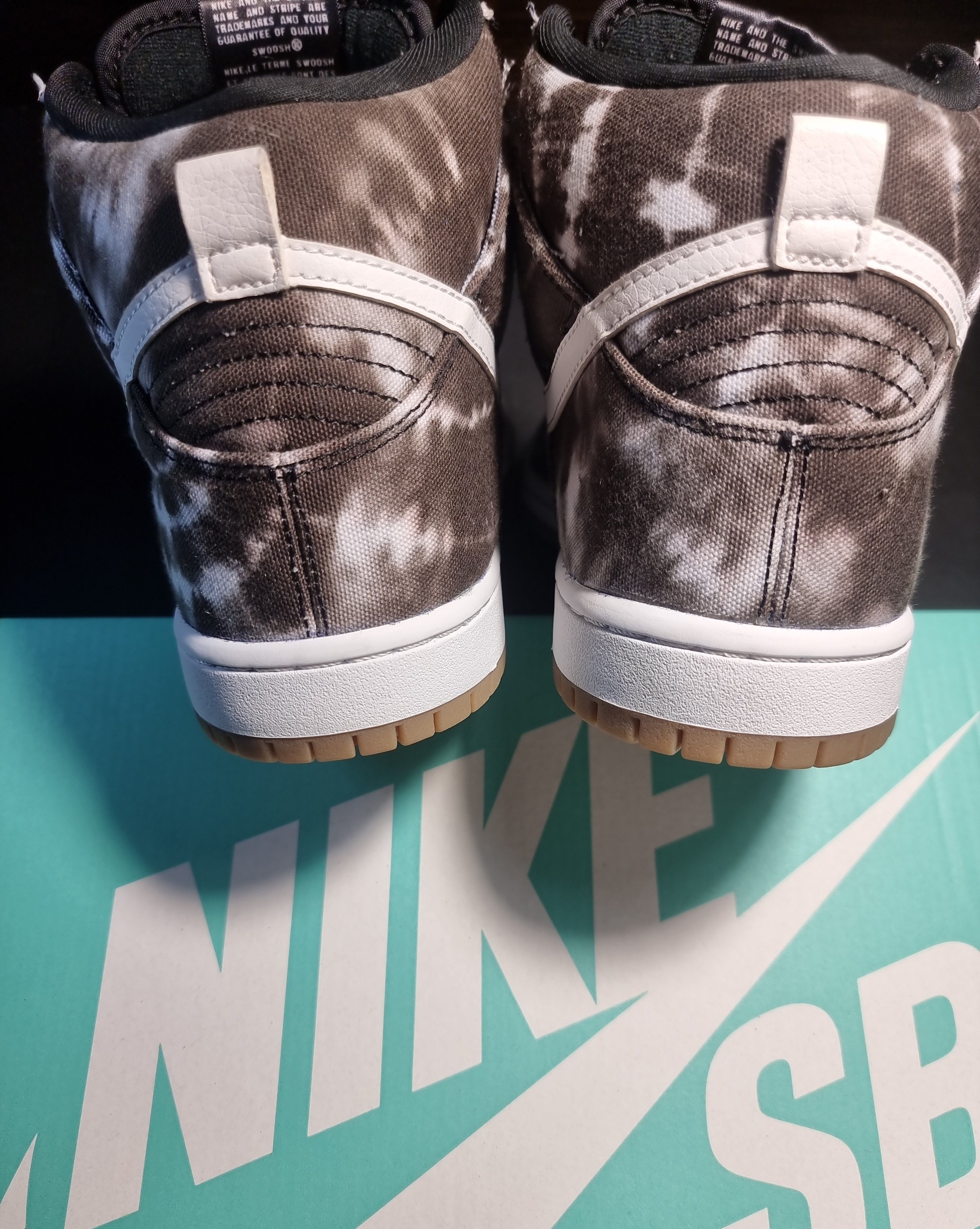Nike SB Nike SB Dunk High Tie Dye Black Size US 9.5 / EU 42-43 - 7 Thumbnail