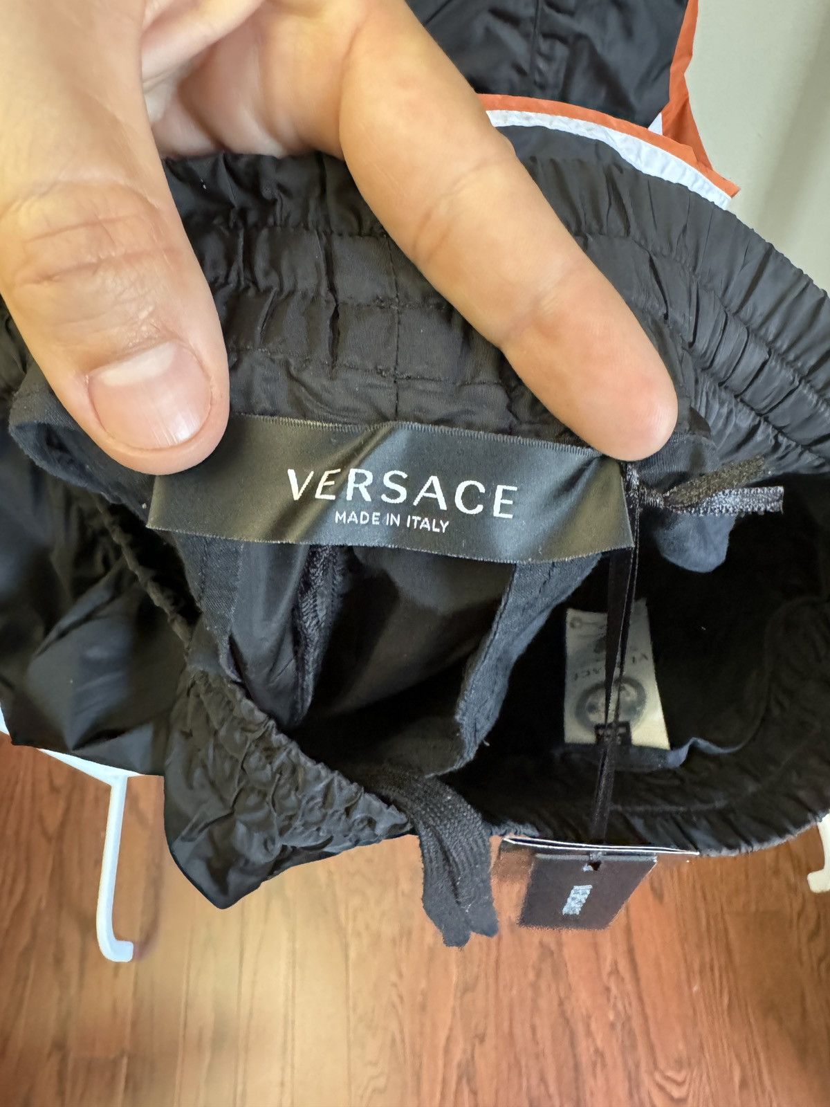Versace Versace Lagreca Black Jumper Pants Size US 33 - 6 Thumbnail