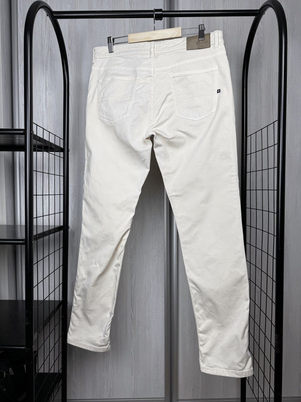 Boggi Boggi Milano Claude Creamy Beige Denim Jeans Chino Pants 34 Size US 34 / EU 50 - 6 Thumbnail