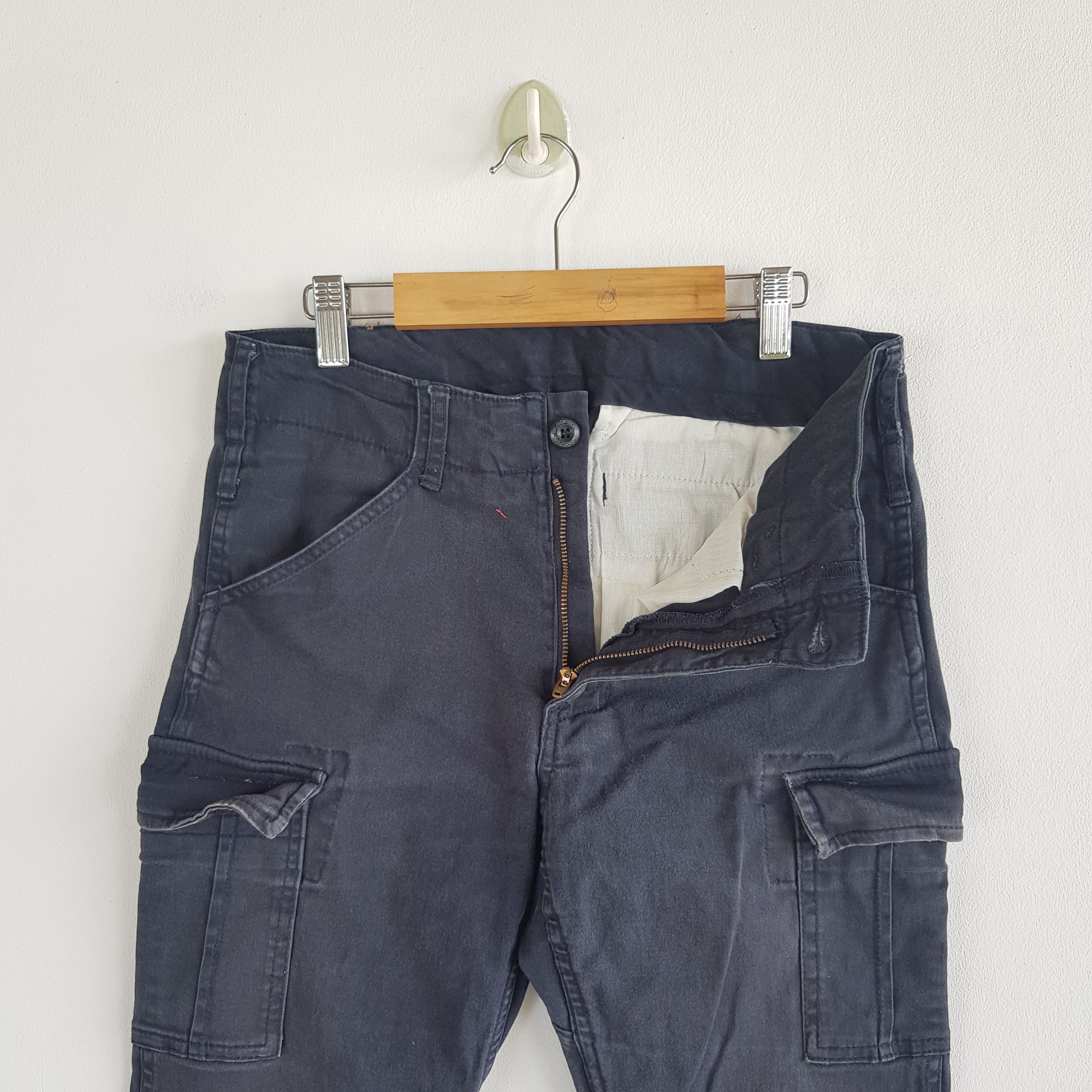 Japanese Brand Gladiator Cargo Pants Japanese Multi Pocket Trousers Size 28" / US 6 / IT 42 - 5 Thumbnail