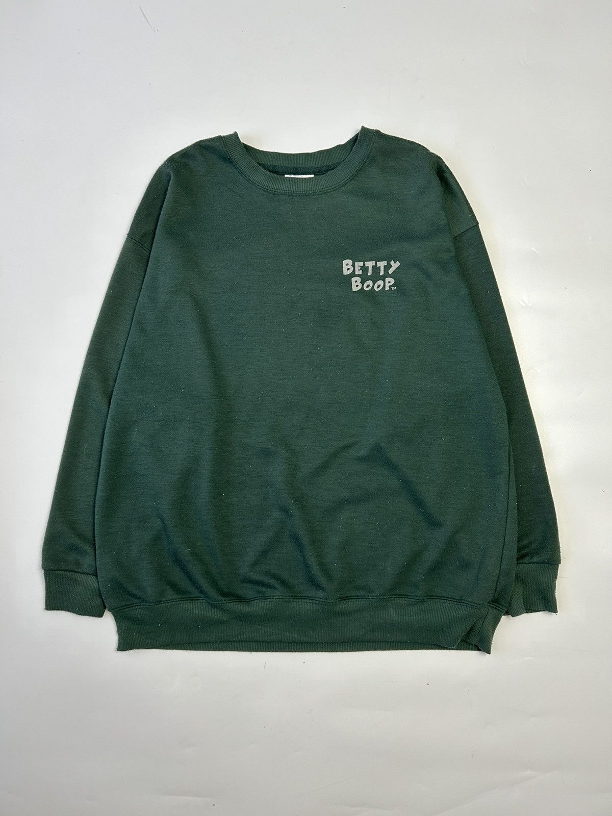 Cartoon Network × Japanese Brand × Vintage BETTY BOOP PULL OVER SWEATSHIRT Size L / US 10 / IT 46 - 2 Thumbnail