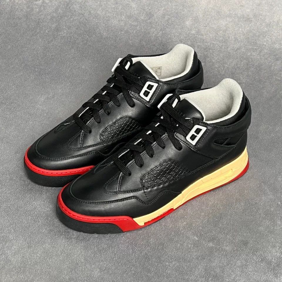 Maison Margiela Leather Multi Lowtop Sneakers 9 Men