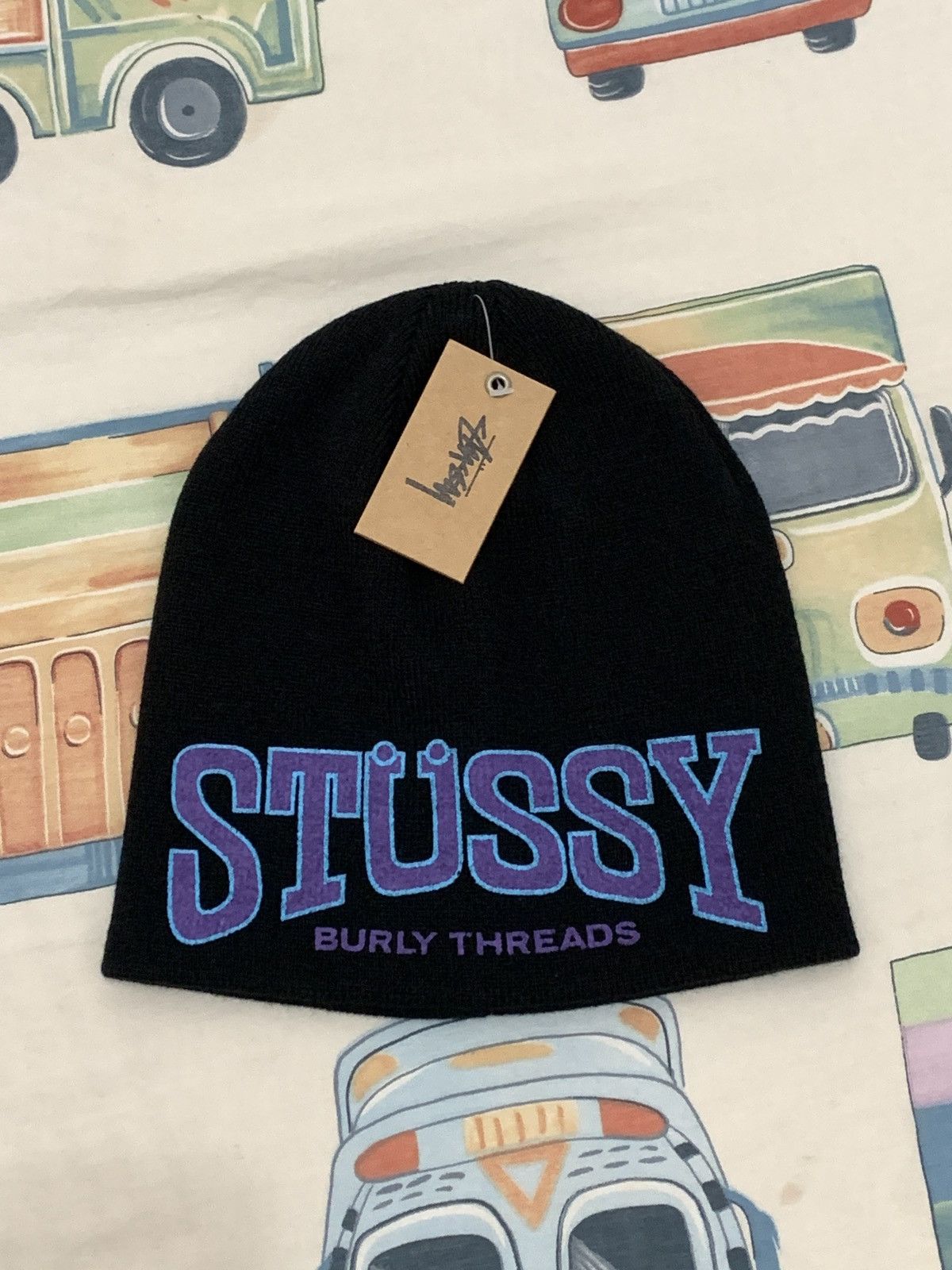 Stussy Stussy Burly Threads beanie Size ONE SIZE - 1 Thumbnail