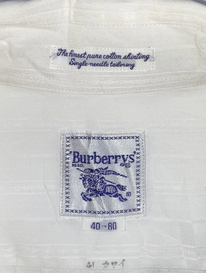 Burberry BURBERRYS White Shirt Tie Size US M / EU 48-50 / 2 - 11 Thumbnail