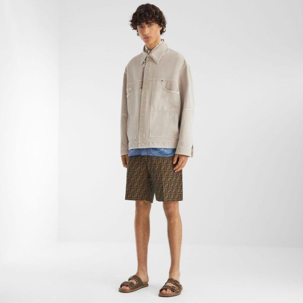 Fendi o1loc1c0824 Blouson in Beige Size US M / EU 48-50 / 2 - 4 Thumbnail