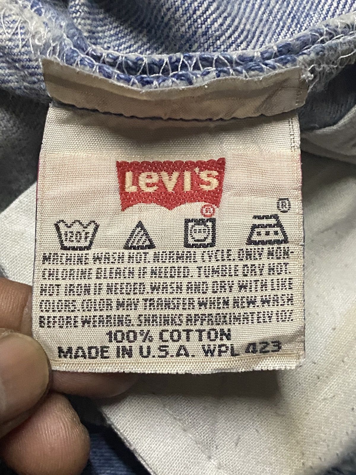 Levi's Levis Crazy Custom Super Baggy Style Paint Splatter Jeans Size US 36 / EU 52 - 24 Thumbnail