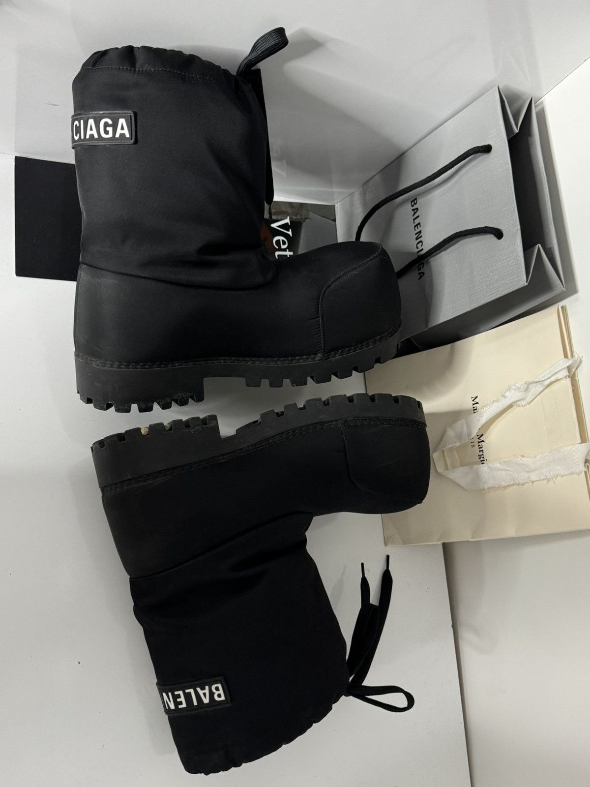 Balenciaga ✅Balenciaga Alaska black nylon boots 39-40 Size US 7.5 / EU 40-41 - 5 Thumbnail